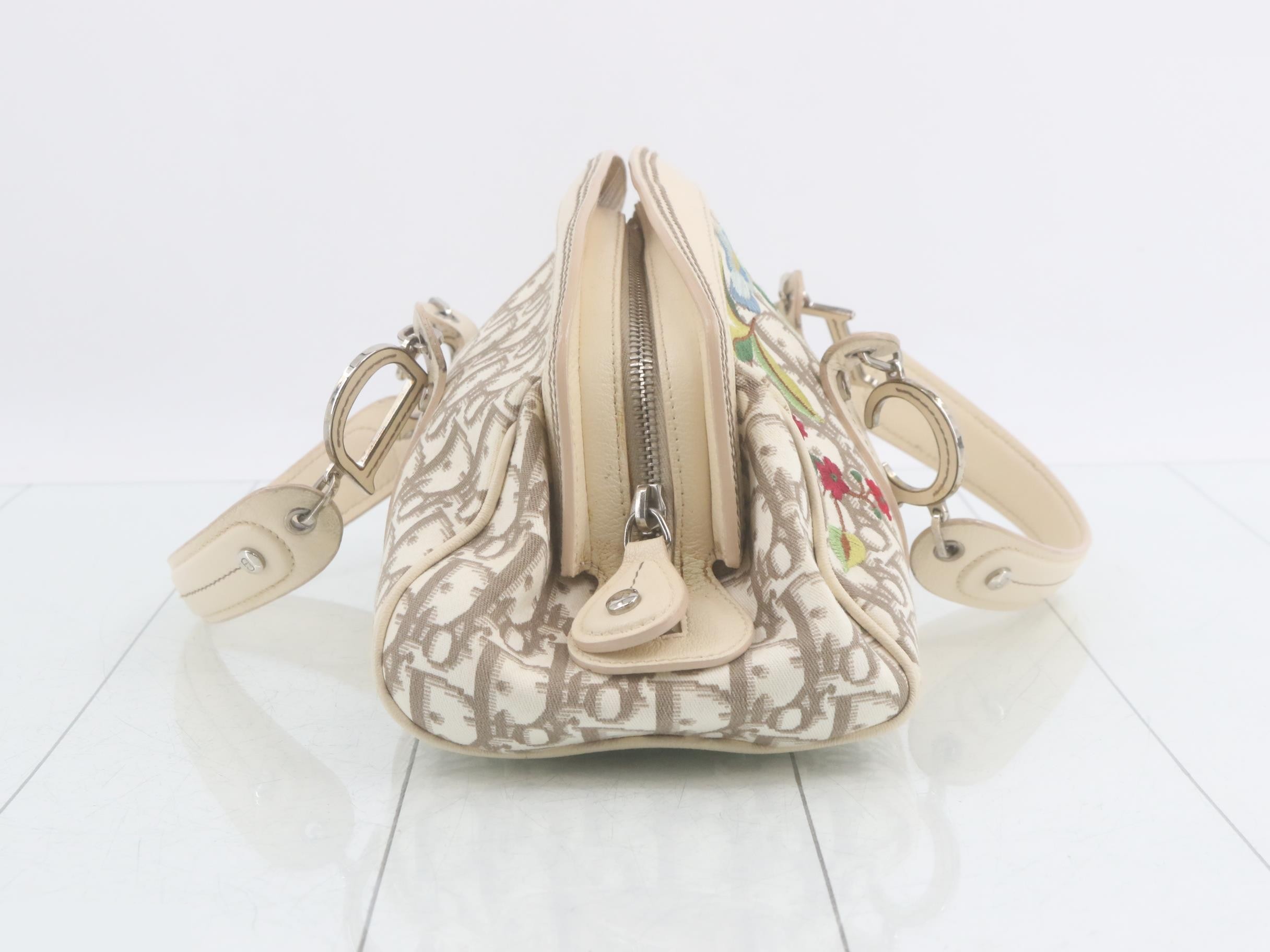 Trotter Flower Embroidered Shoulder Bag — view 4