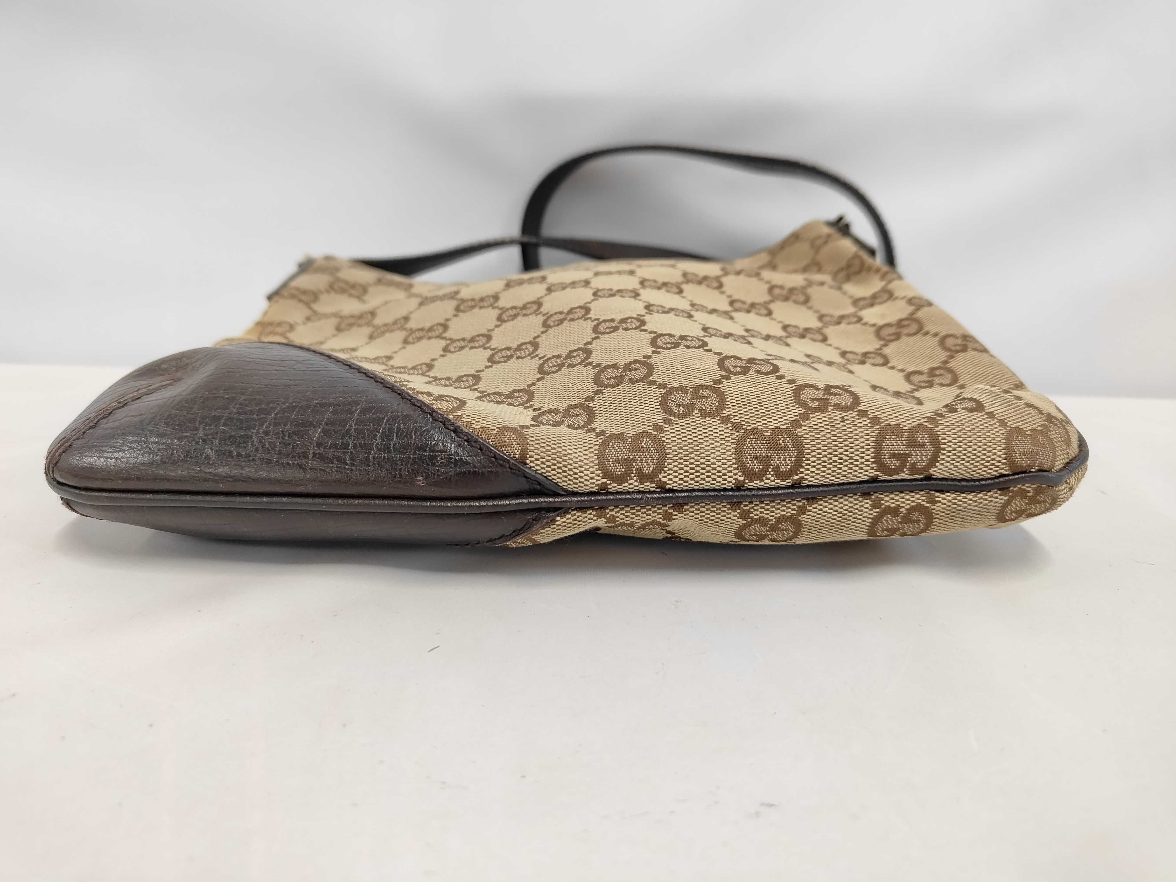 Horsebit Canvas Shoulder Bag — view 3