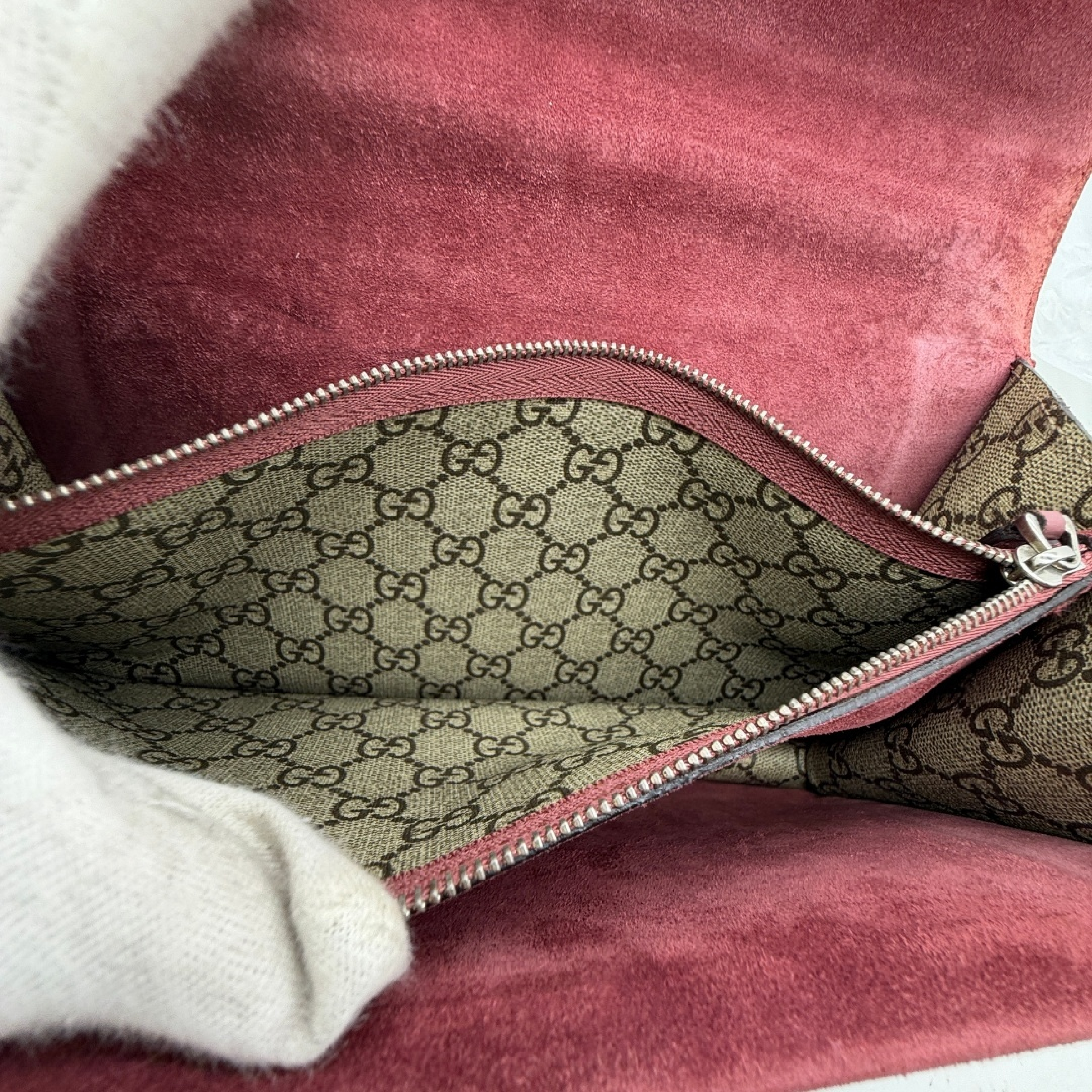 GG Supreme Floral Dionysus Chain Shoulder Bag — view 14