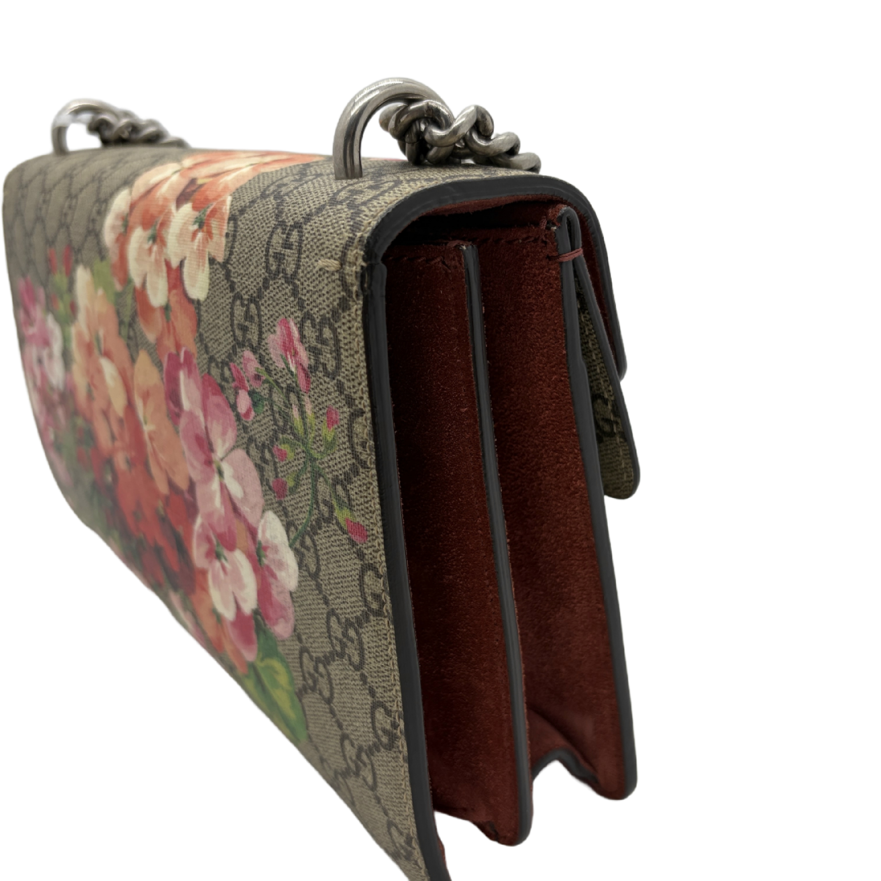 GG Supreme Floral Dionysus Chain Shoulder Bag — view 3