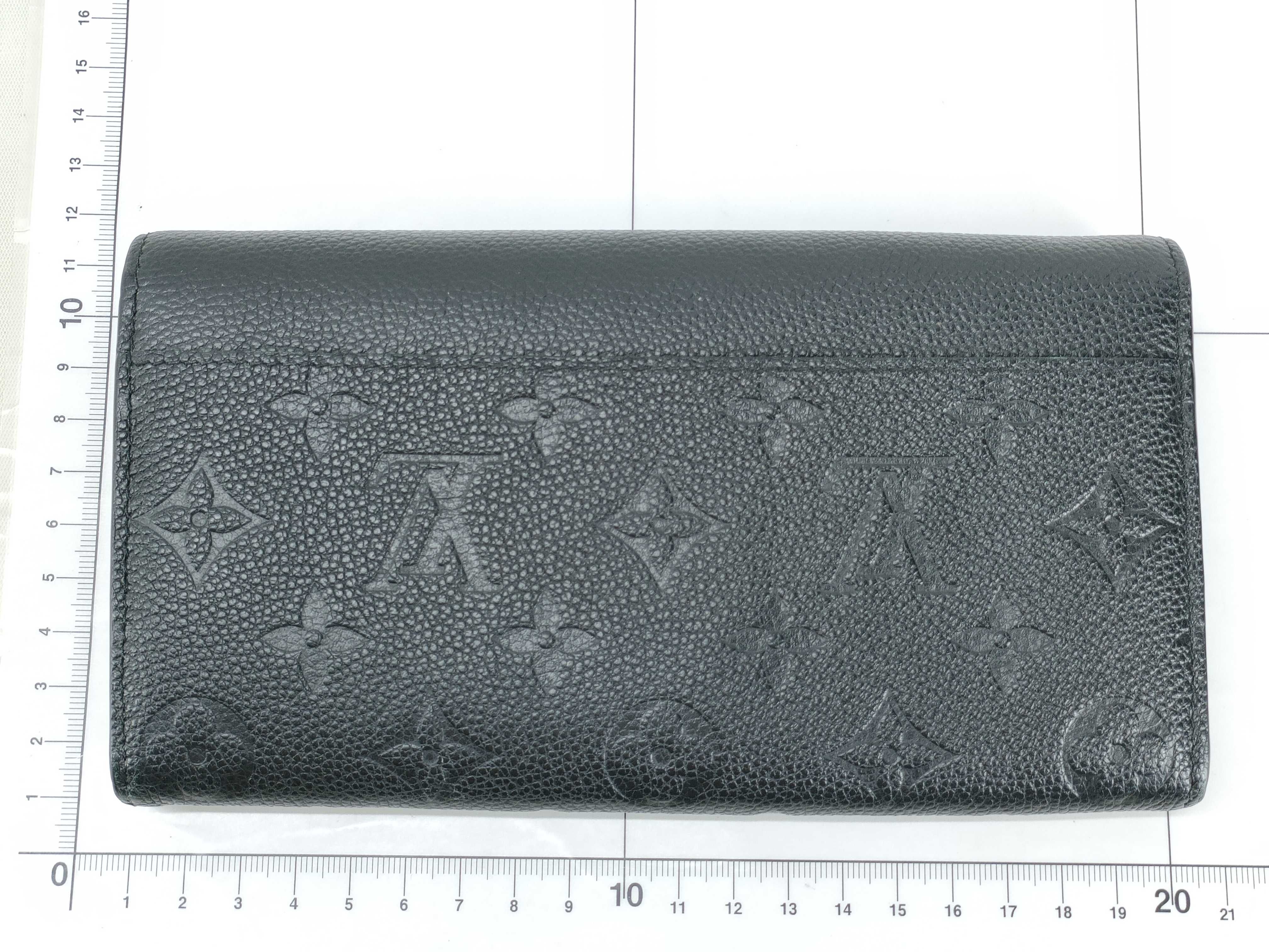 Monogram Empreinte Louis Vuitton Portefeuille Sarah Empreinte Wallet — view 2
