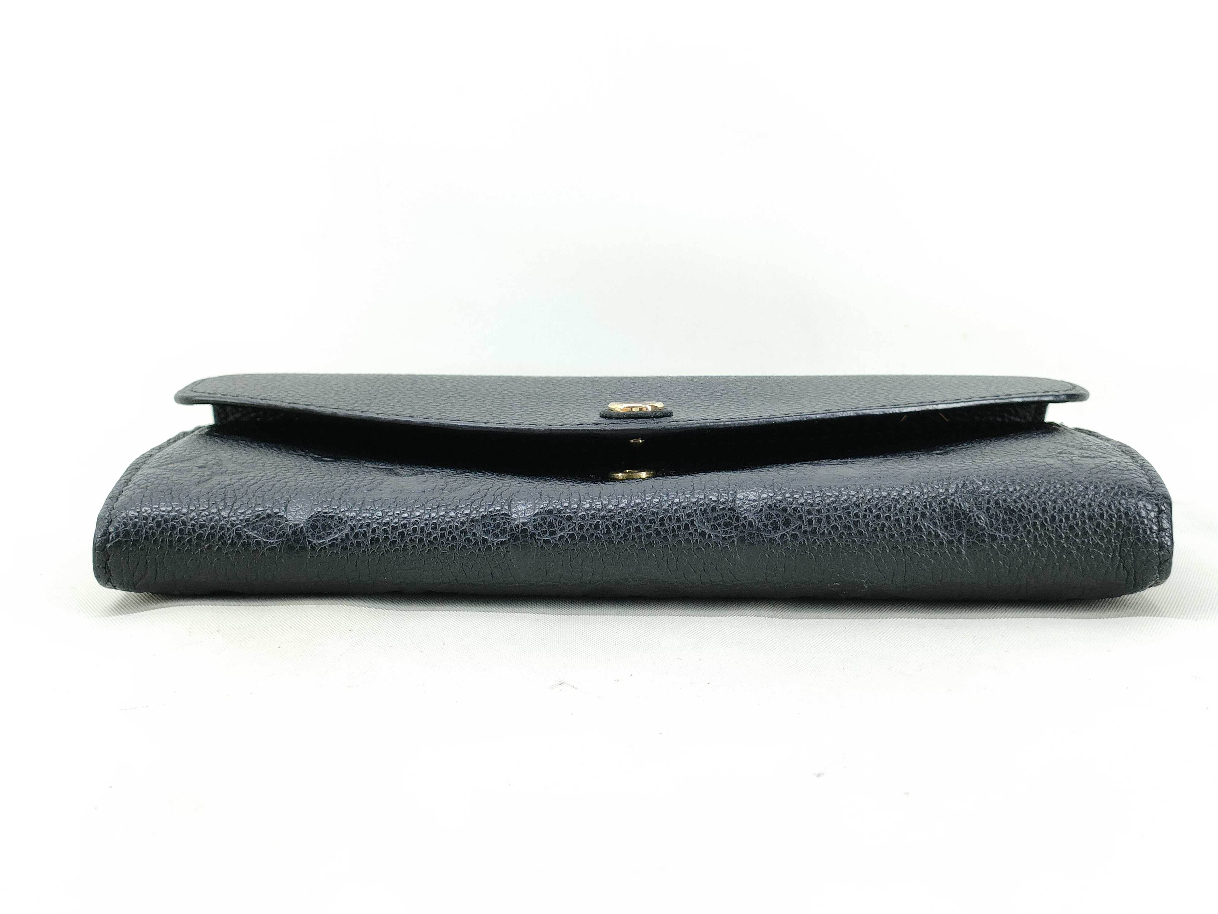 Monogram Empreinte Louis Vuitton Portefeuille Sarah Empreinte Wallet — view 4