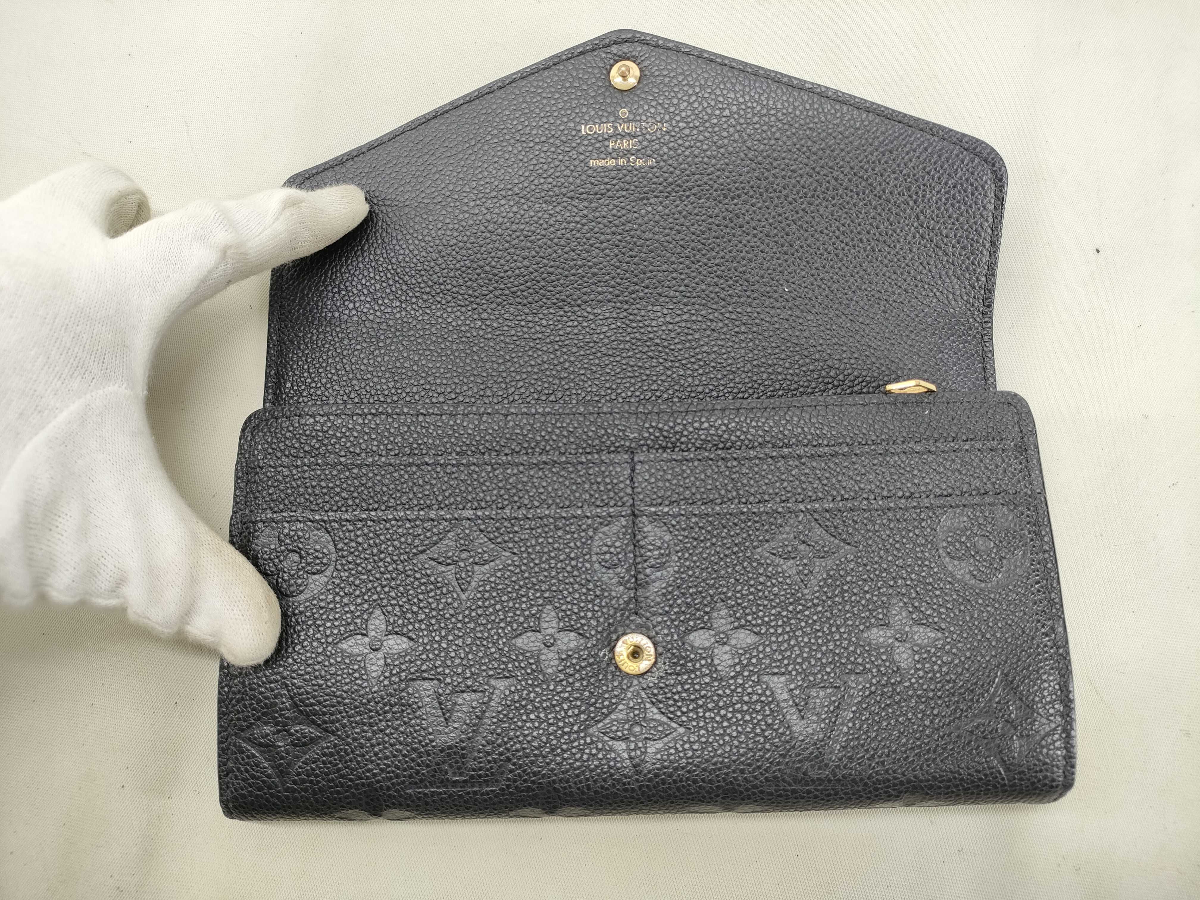 Monogram Empreinte Louis Vuitton Portefeuille Sarah Empreinte Wallet — view 8