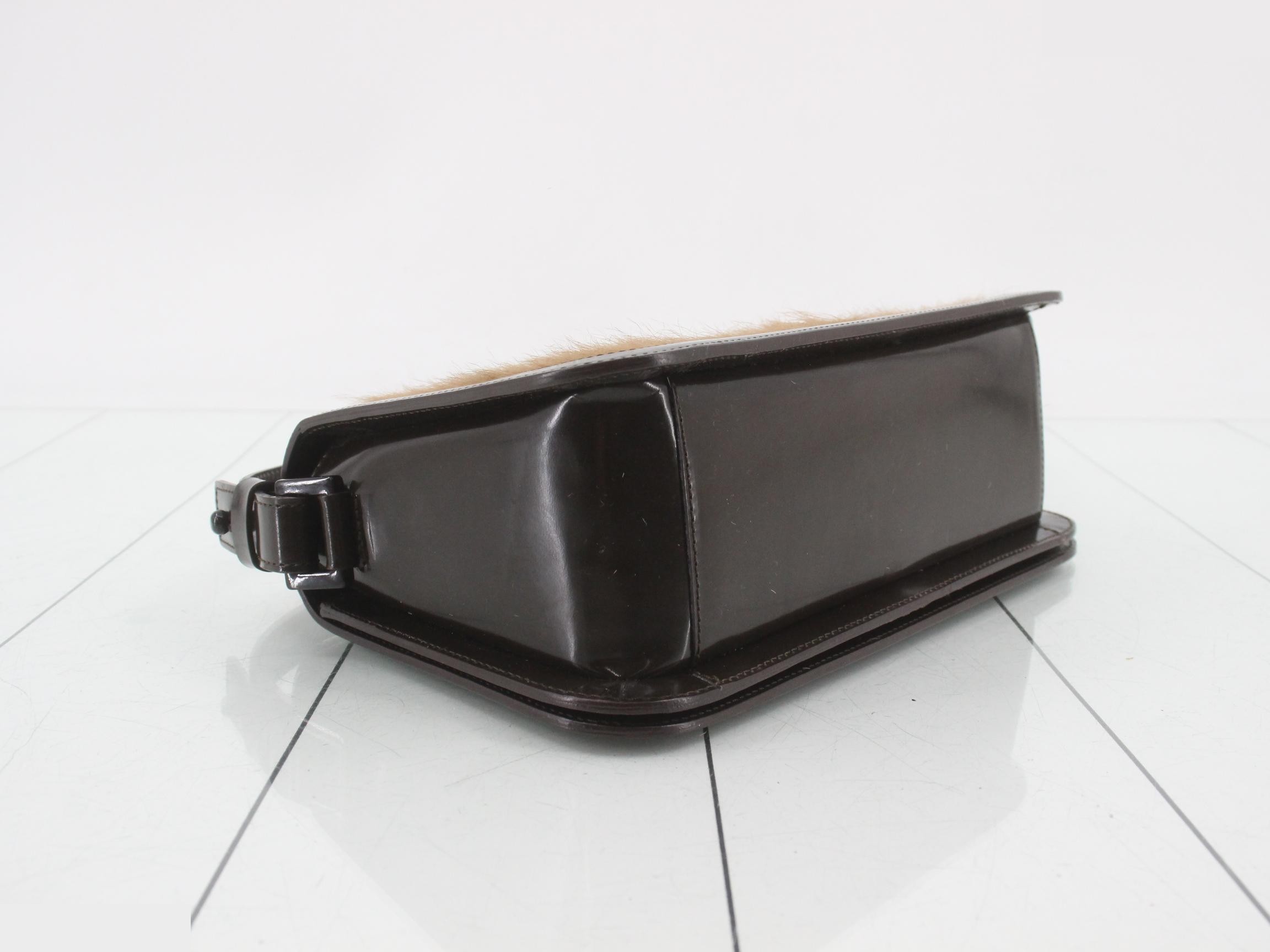 fur shoulder bag — view 5