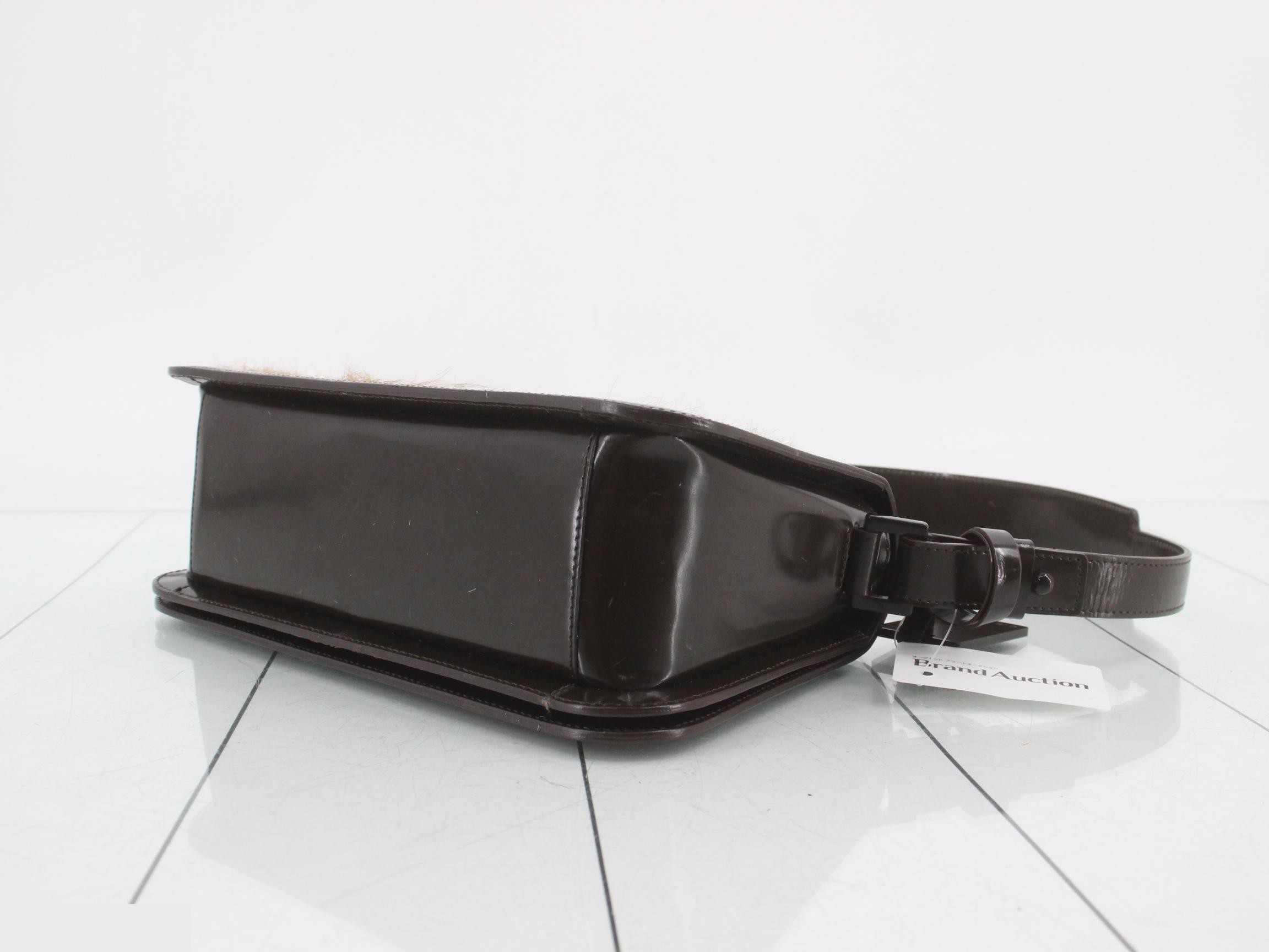 fur shoulder bag — view 6