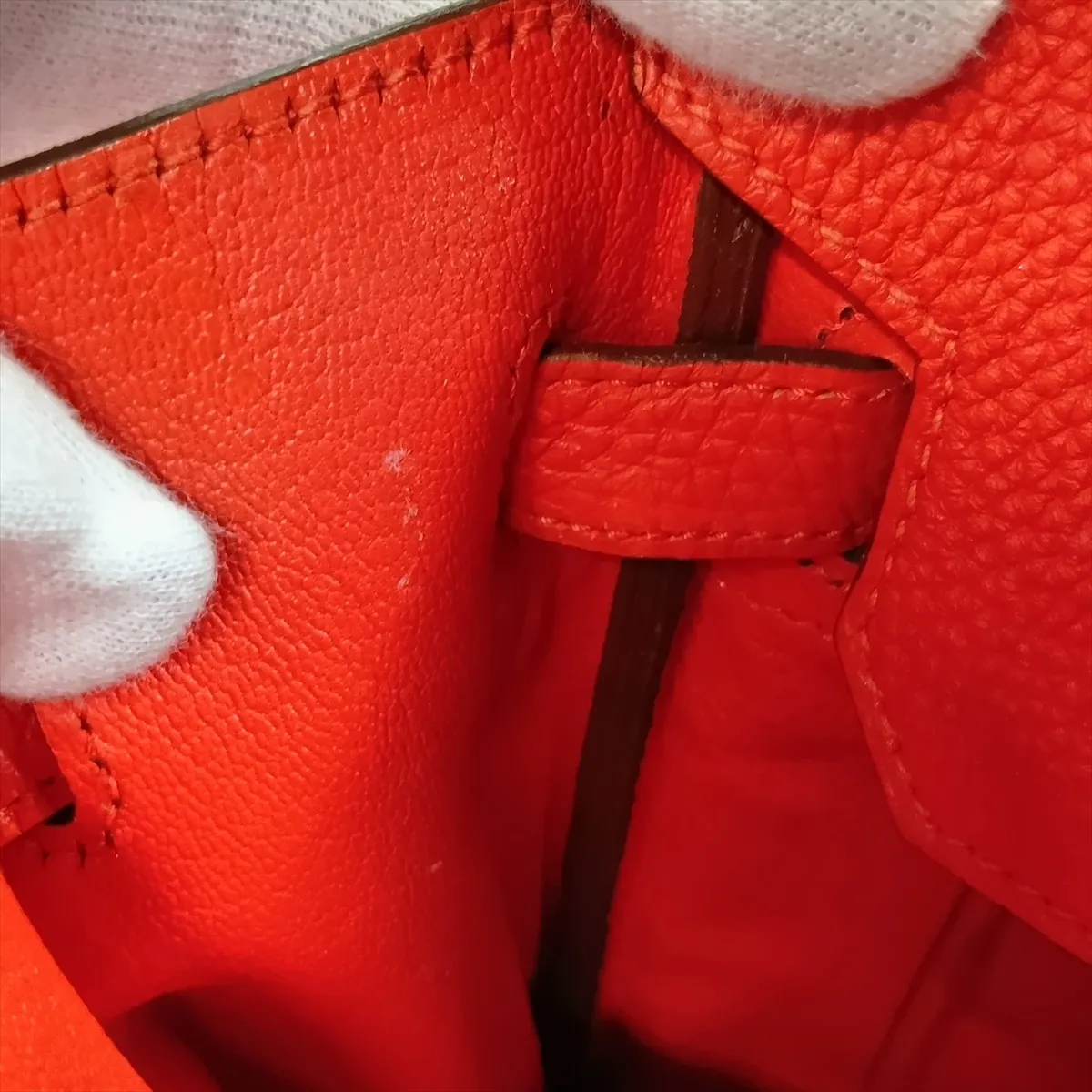 [Individually packaged] Hermes Birkin 30 Retourne Togo Rose Jaipur Gold Hardware P:2012 — view 13