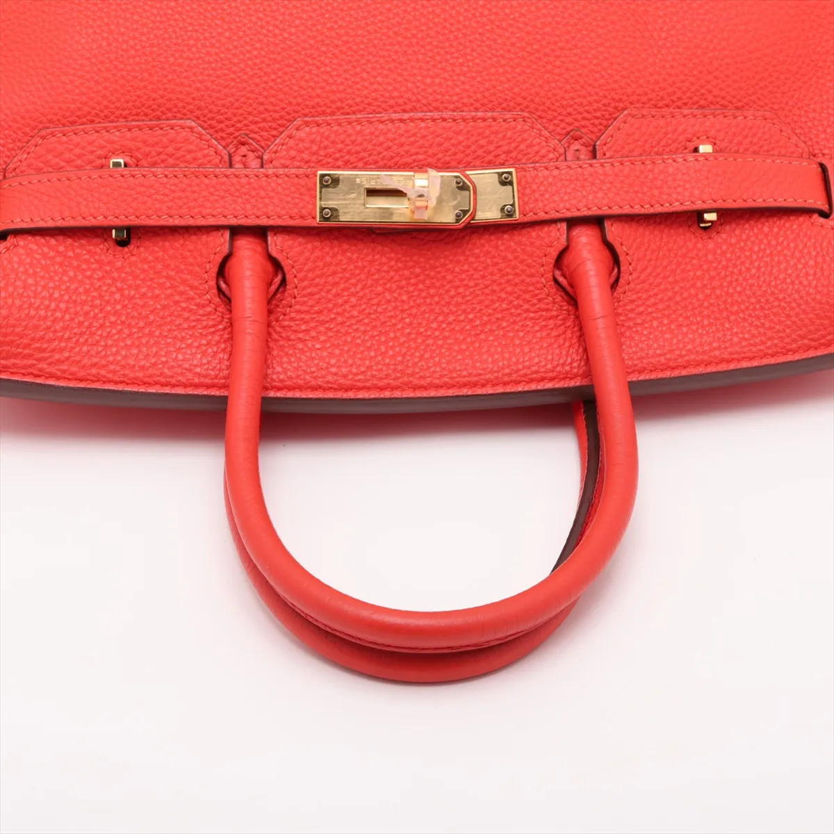 [Individually packaged] Hermes Birkin 30 Retourne Togo Rose Jaipur Gold Hardware P:2012 — view 5