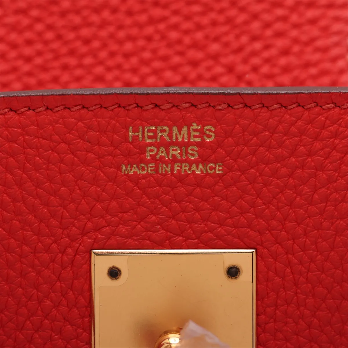 [Individually packaged] Hermes Birkin 30 Retourne Togo Rose Jaipur Gold Hardware P:2012 — view 9