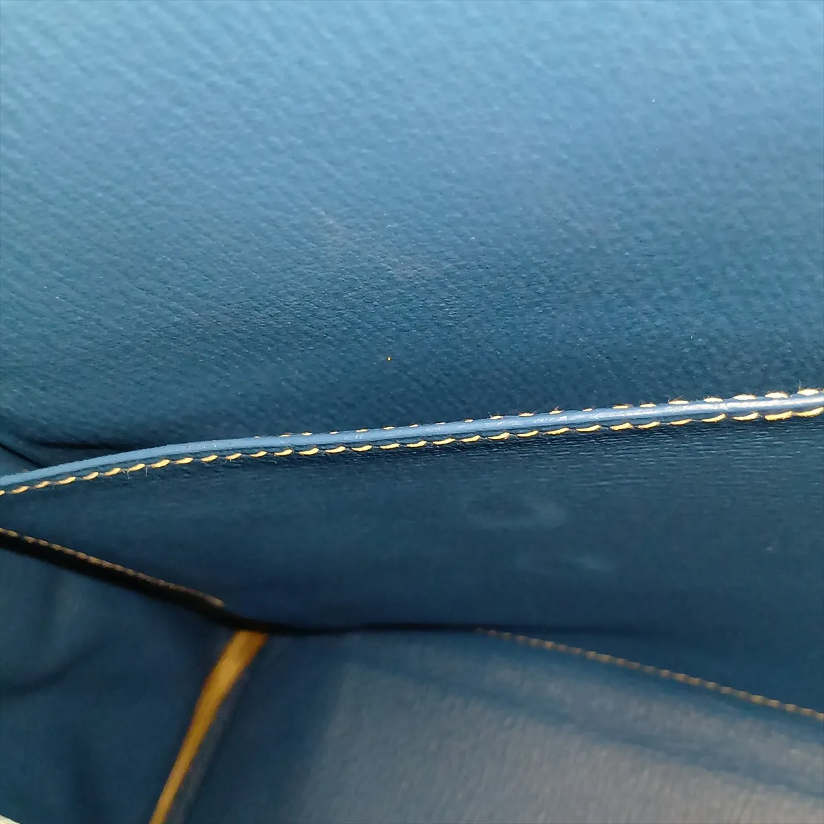 [Individually packaged] Hermes Kelly 35 Retournée Verso Veau Epsom Celeste x Mykonos Silver Hardware O: 2011 — view 13