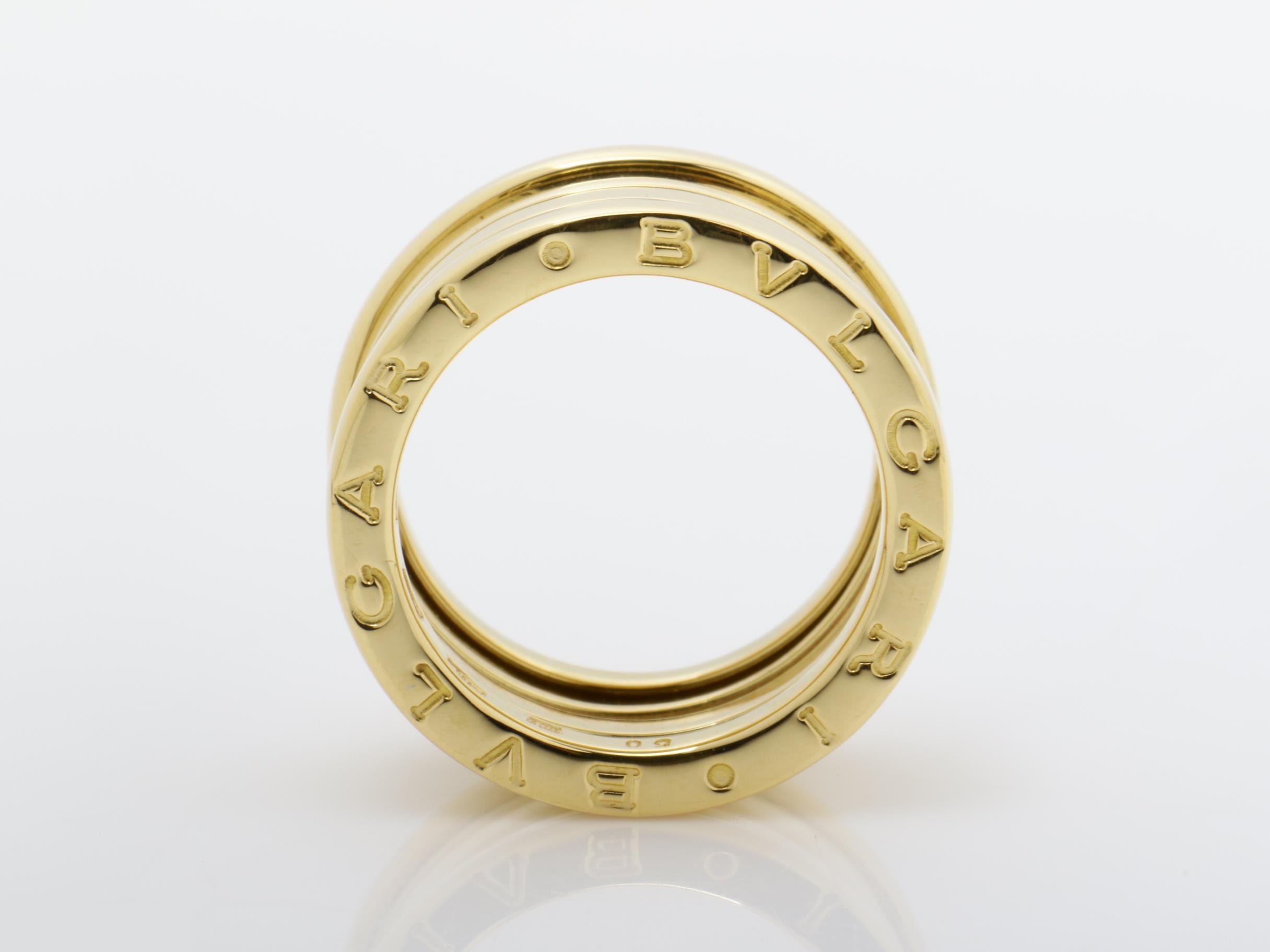 B.zero1 (precious metal) ring, 750PG, 9.5g, size #50 — view 5