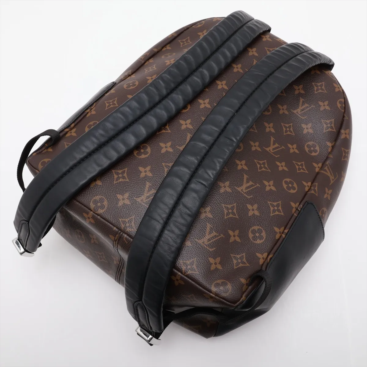 Monogram Macassar Discovery Backpack PM M46684 (Serial Number Unknown) Brown x Black — view 5