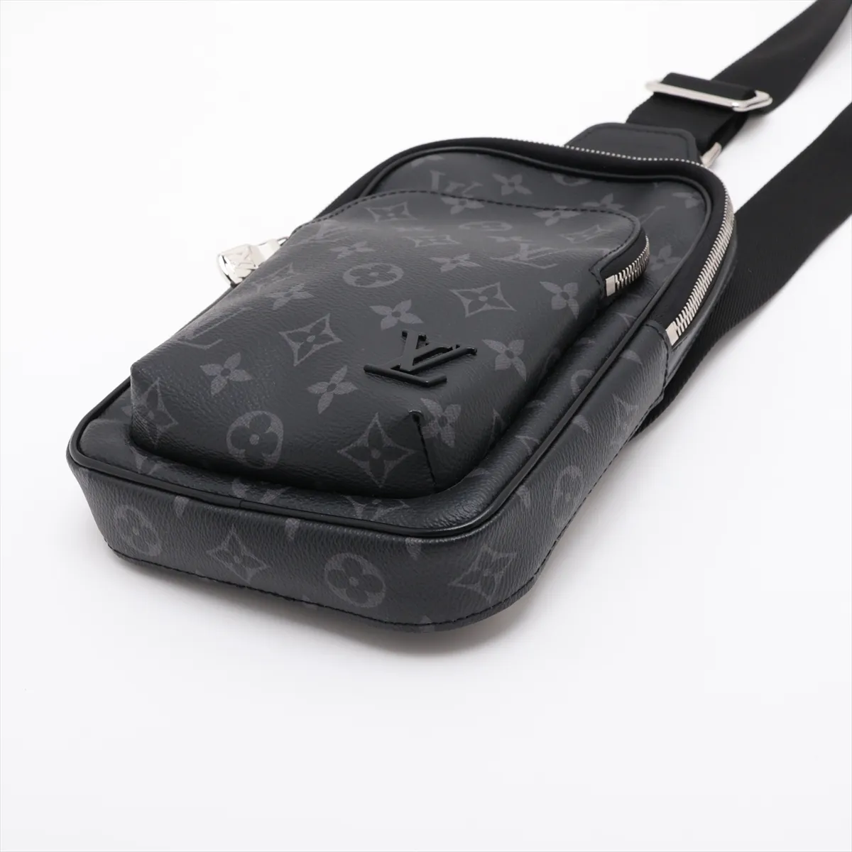 Monogram Eclipse Avenue Sling Bag M47137 Black (RFID detected) — view 3