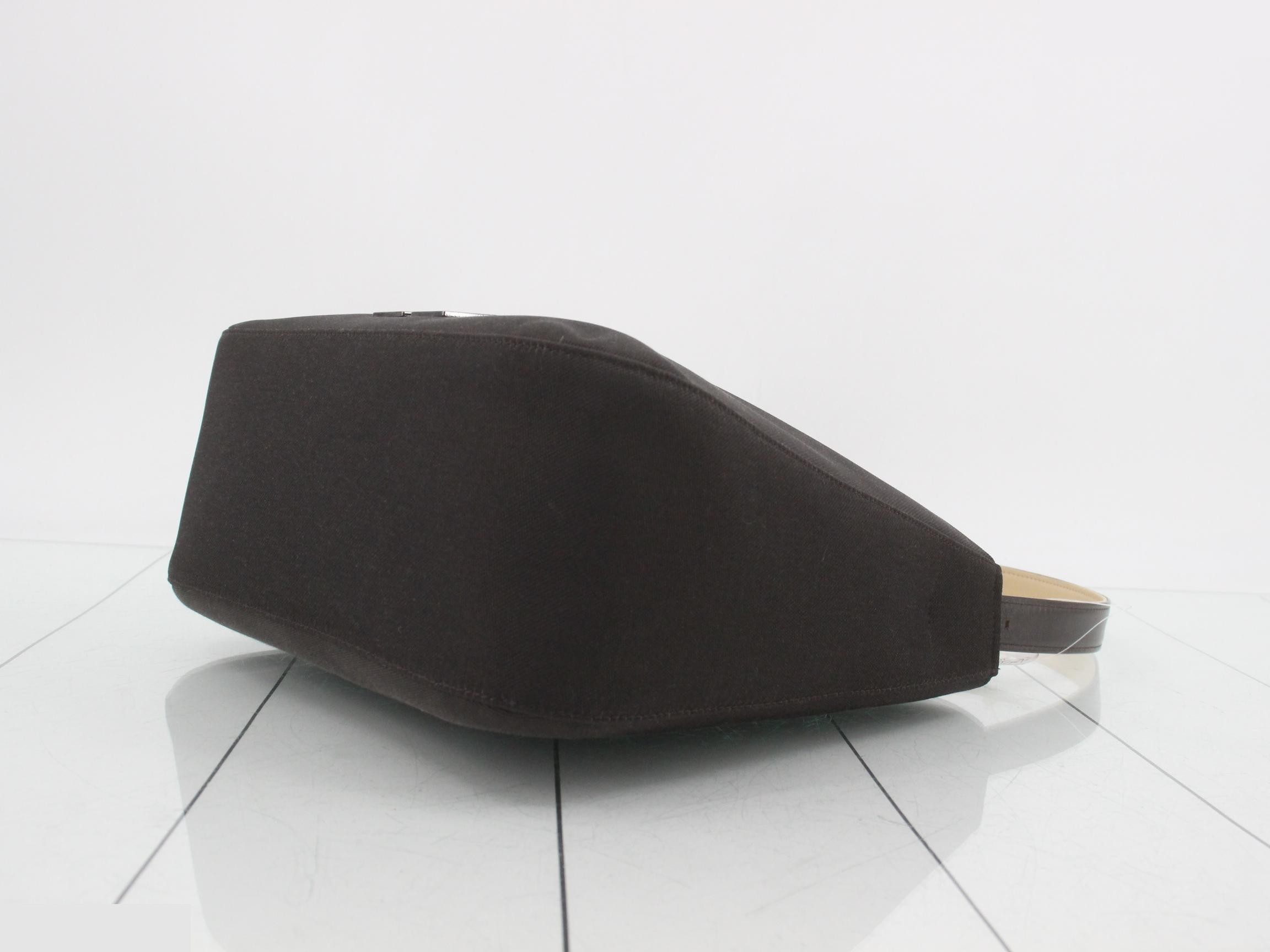 One-shoulder bag, nylon, brown, with pouch, W25 H17 D10 — view 6