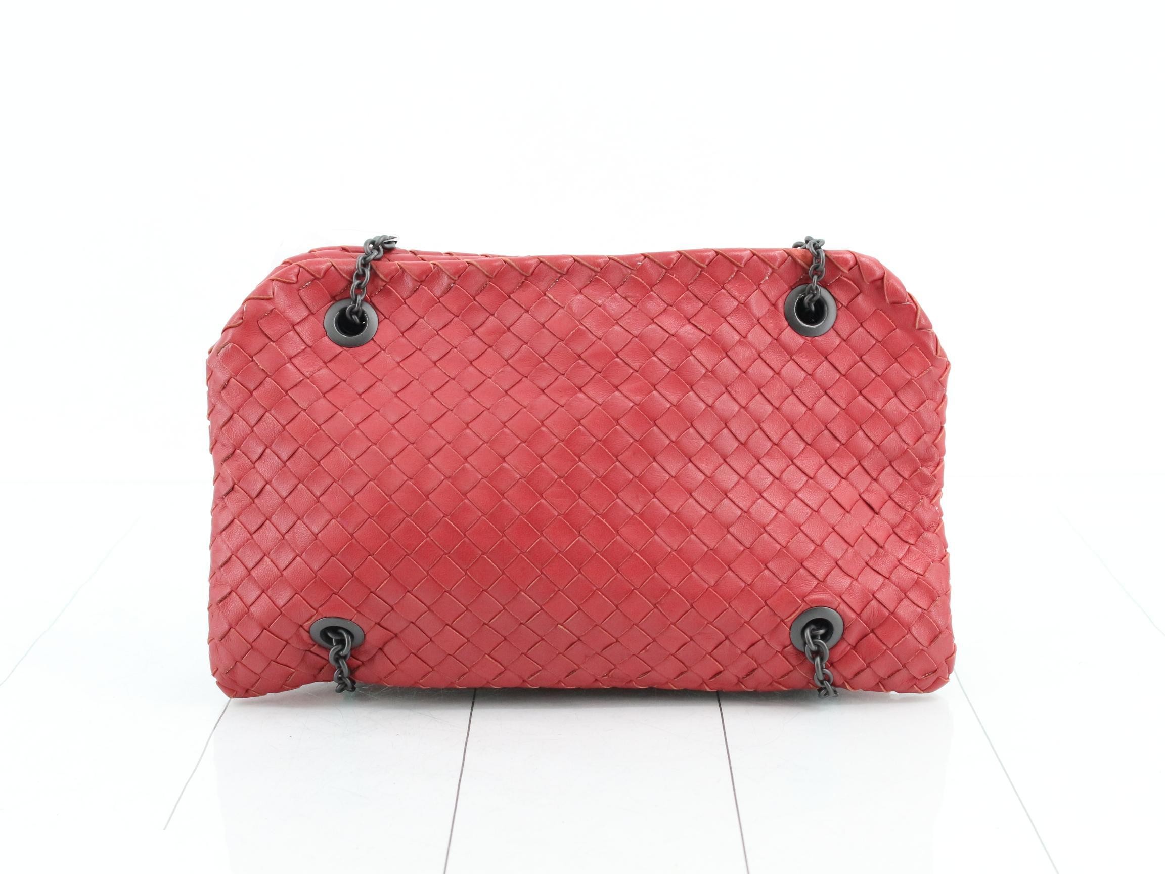 Intrecciato Chain Shoulder Bag — view 2