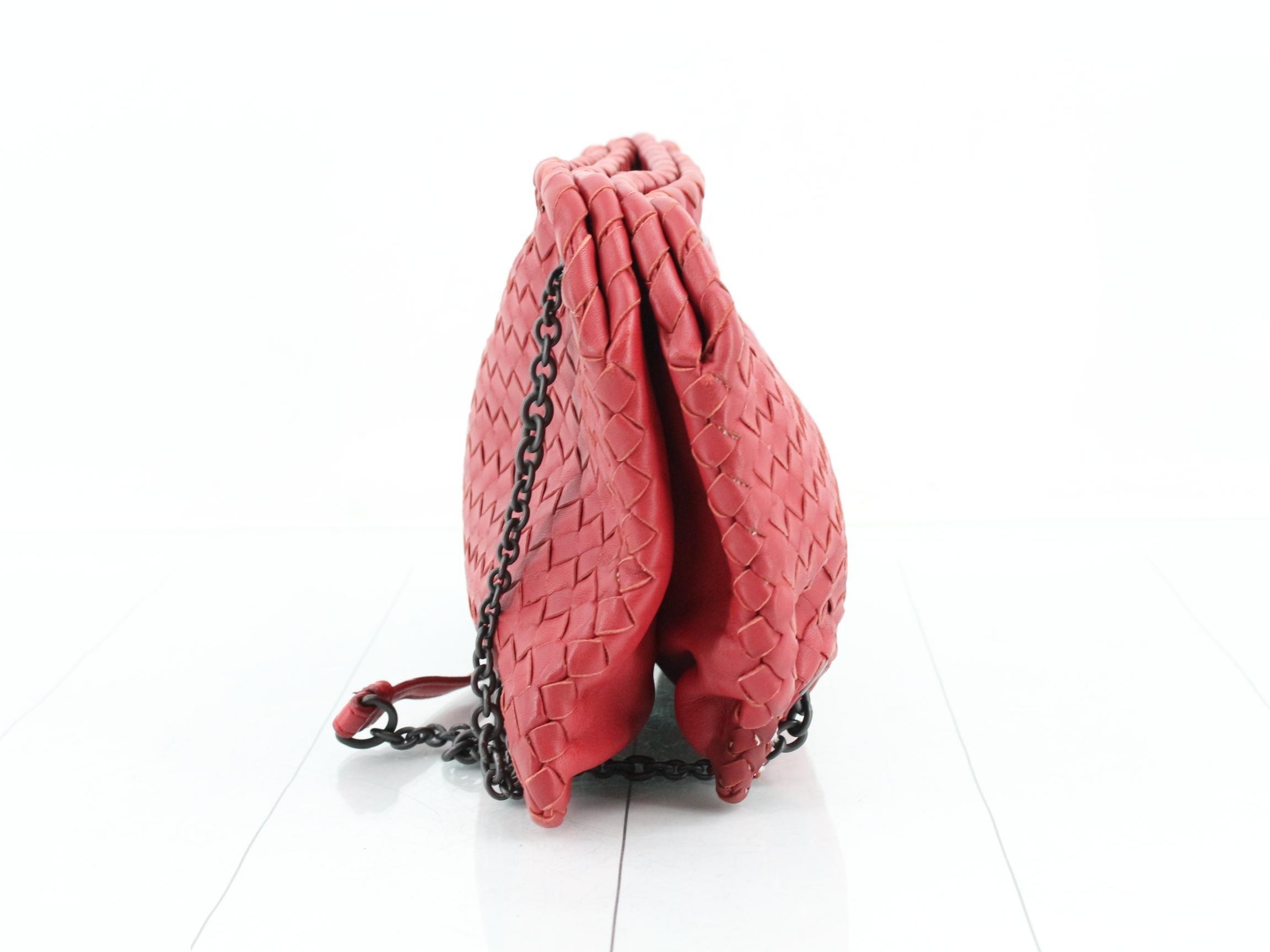 Intrecciato Chain Shoulder Bag — view 4