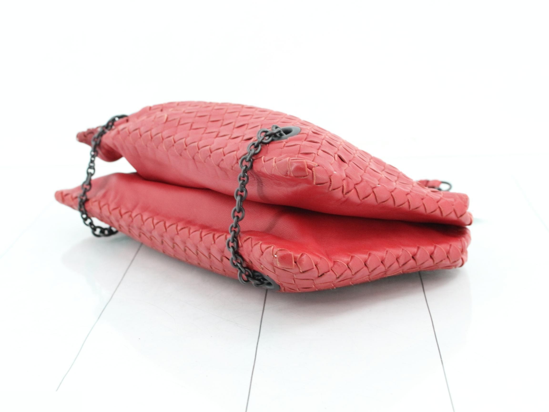Intrecciato Chain Shoulder Bag — view 6