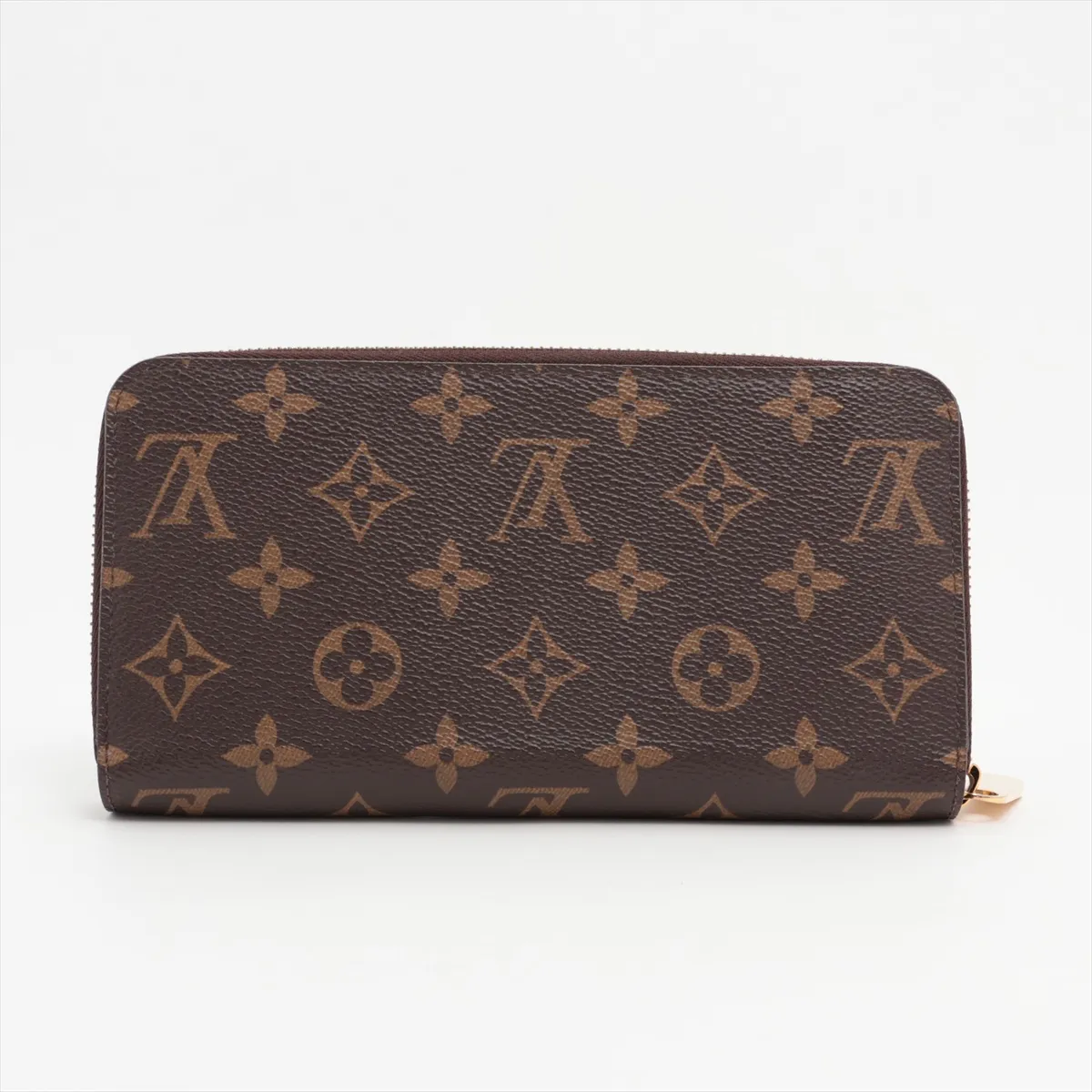 Monogram Zippy Wallet M42616 Brown Round Zip Wallet RFID Reactive — view 2
