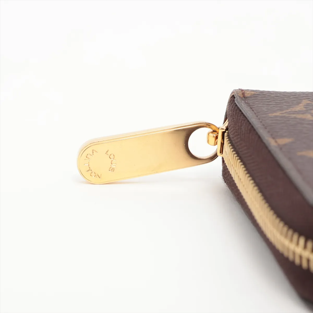 Monogram Zippy Wallet M42616 Brown Round Zip Wallet RFID Reactive — view 14