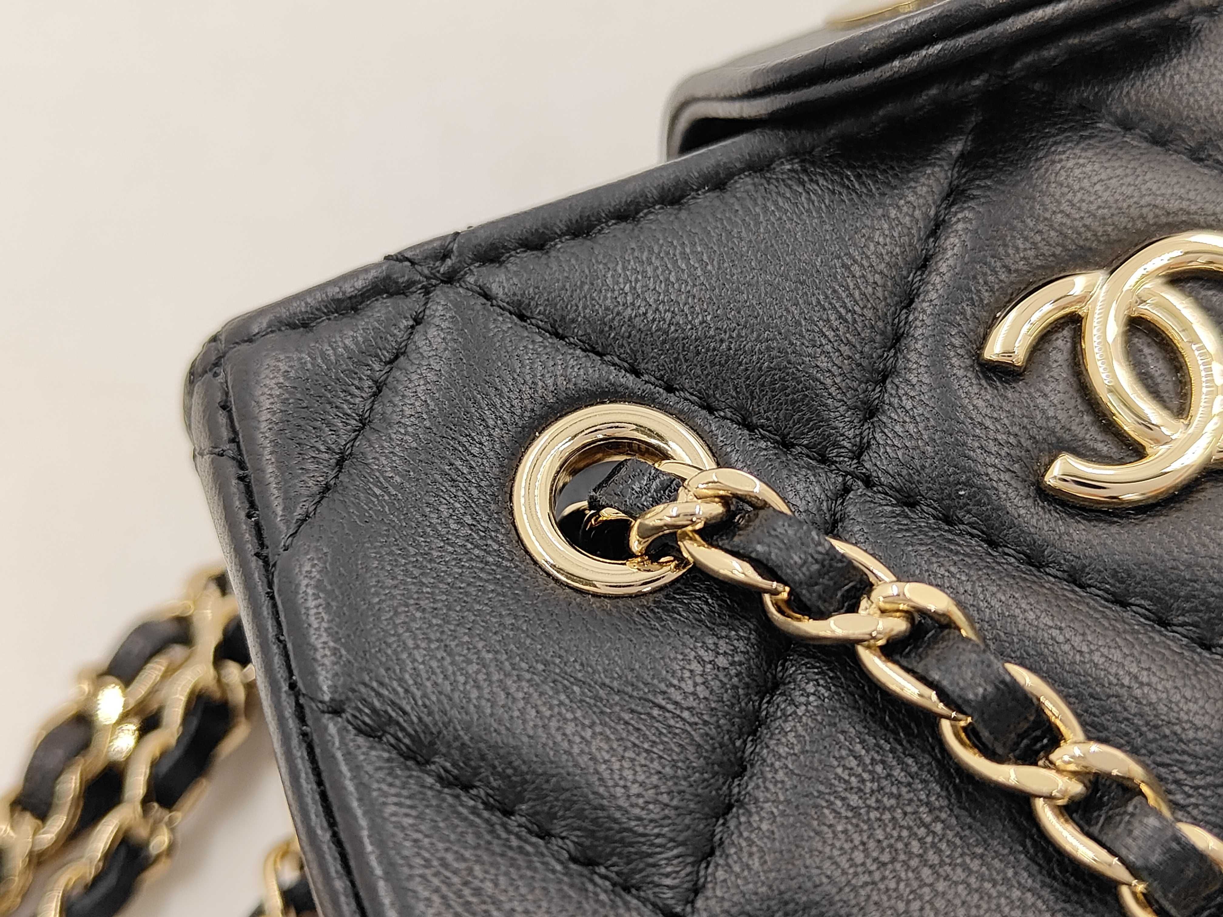 Matelassé Chain Shoulder Bag — view 5