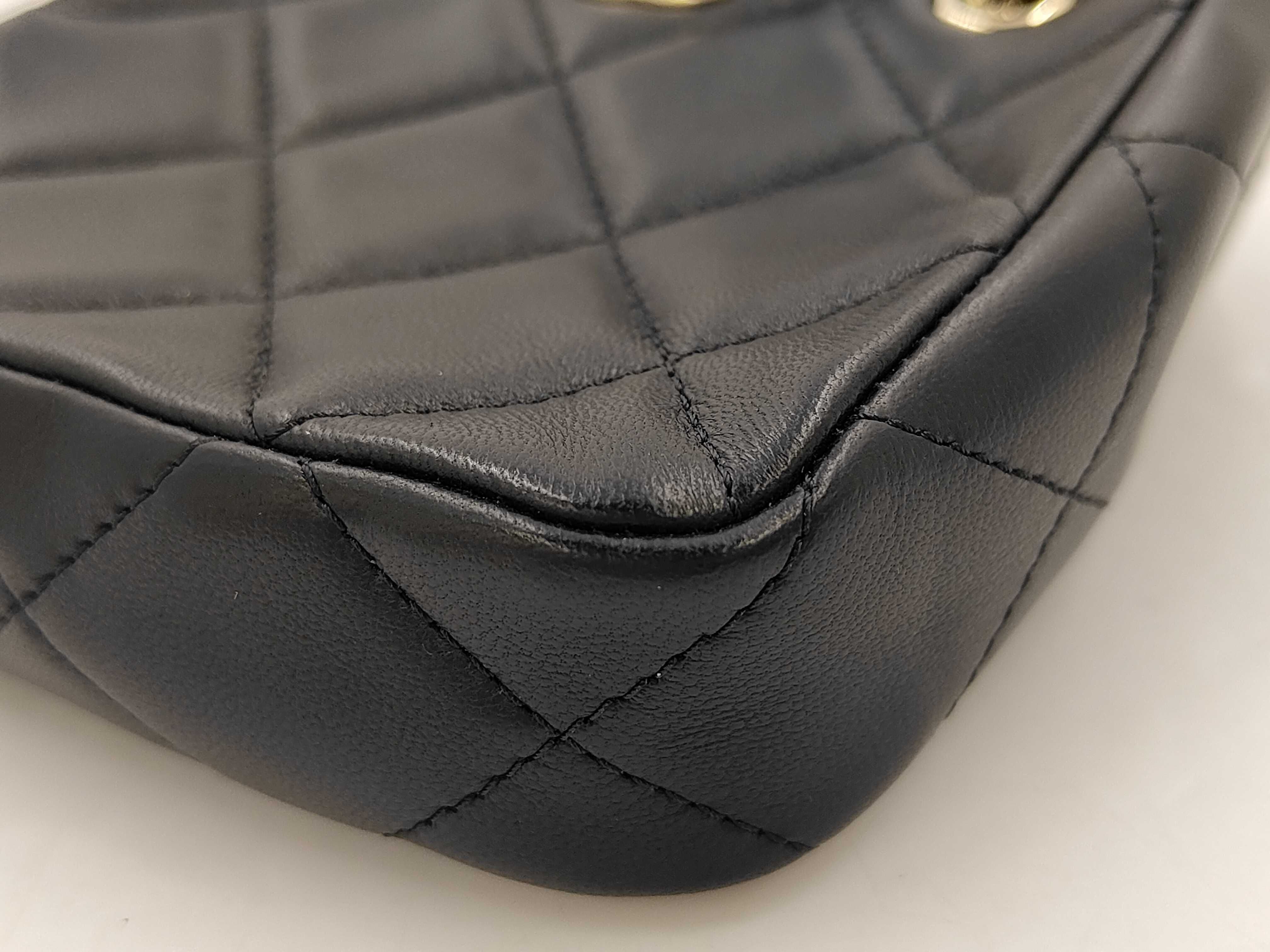 Matelassé Chain Shoulder Bag — view 6