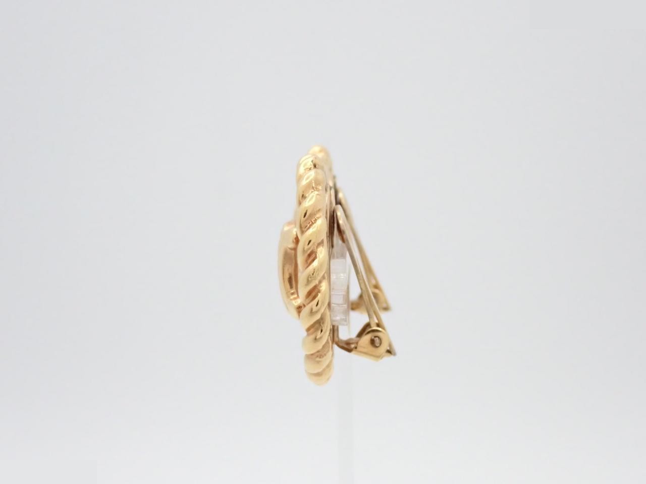 Other lines: Precious metals, earrings, gold, tweed — view 3