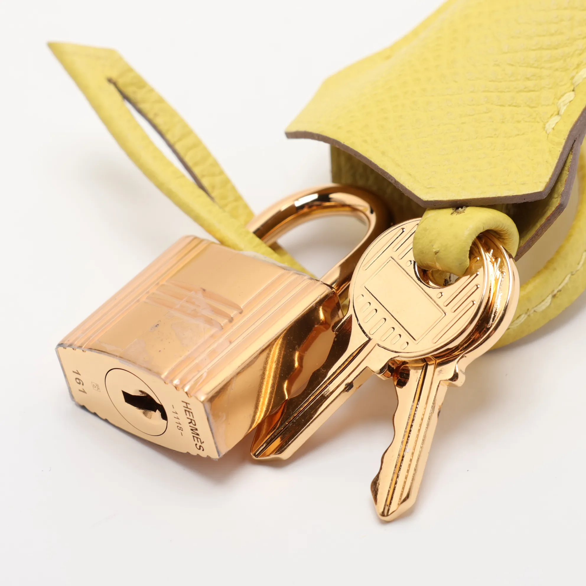 [Individually packaged] Hermes Birkin 30 Letournée Veau Epsom Jaune Citron Gold Hardware D:2019 — view 11