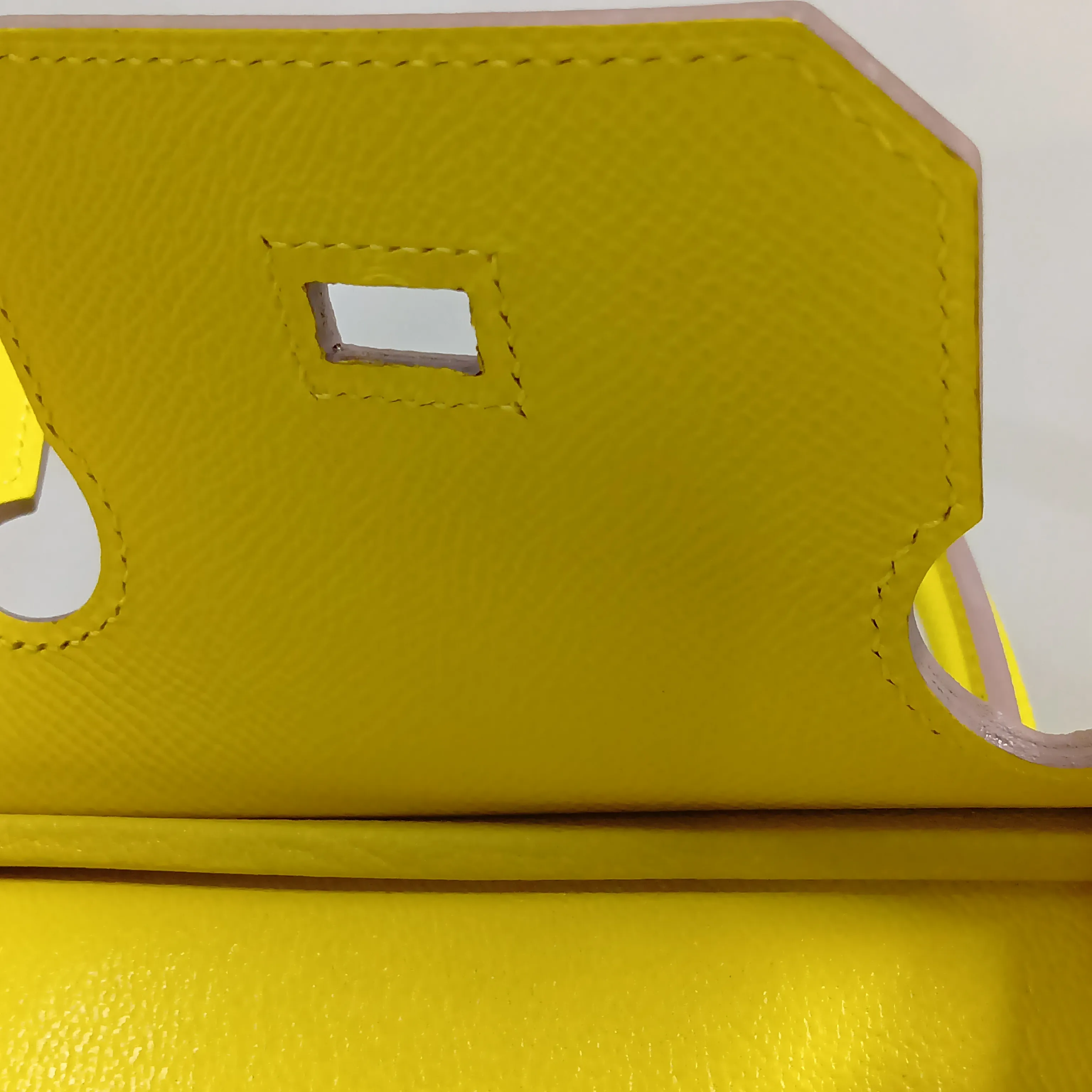 [Individually packaged] Hermes Birkin 30 Letournée Veau Epsom Jaune Citron Gold Hardware D:2019 — view 13