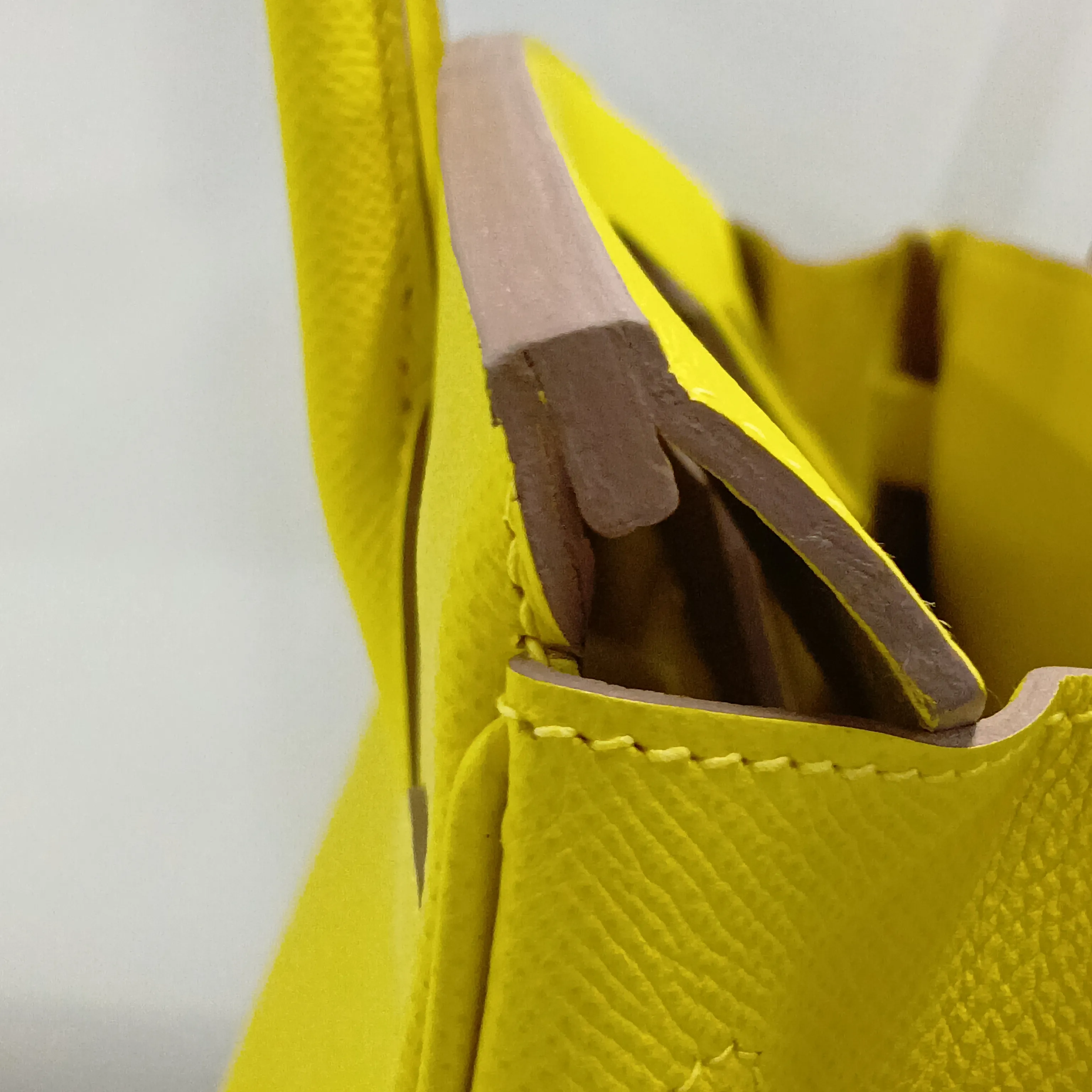 [Individually packaged] Hermes Birkin 30 Letournée Veau Epsom Jaune Citron Gold Hardware D:2019 — view 15