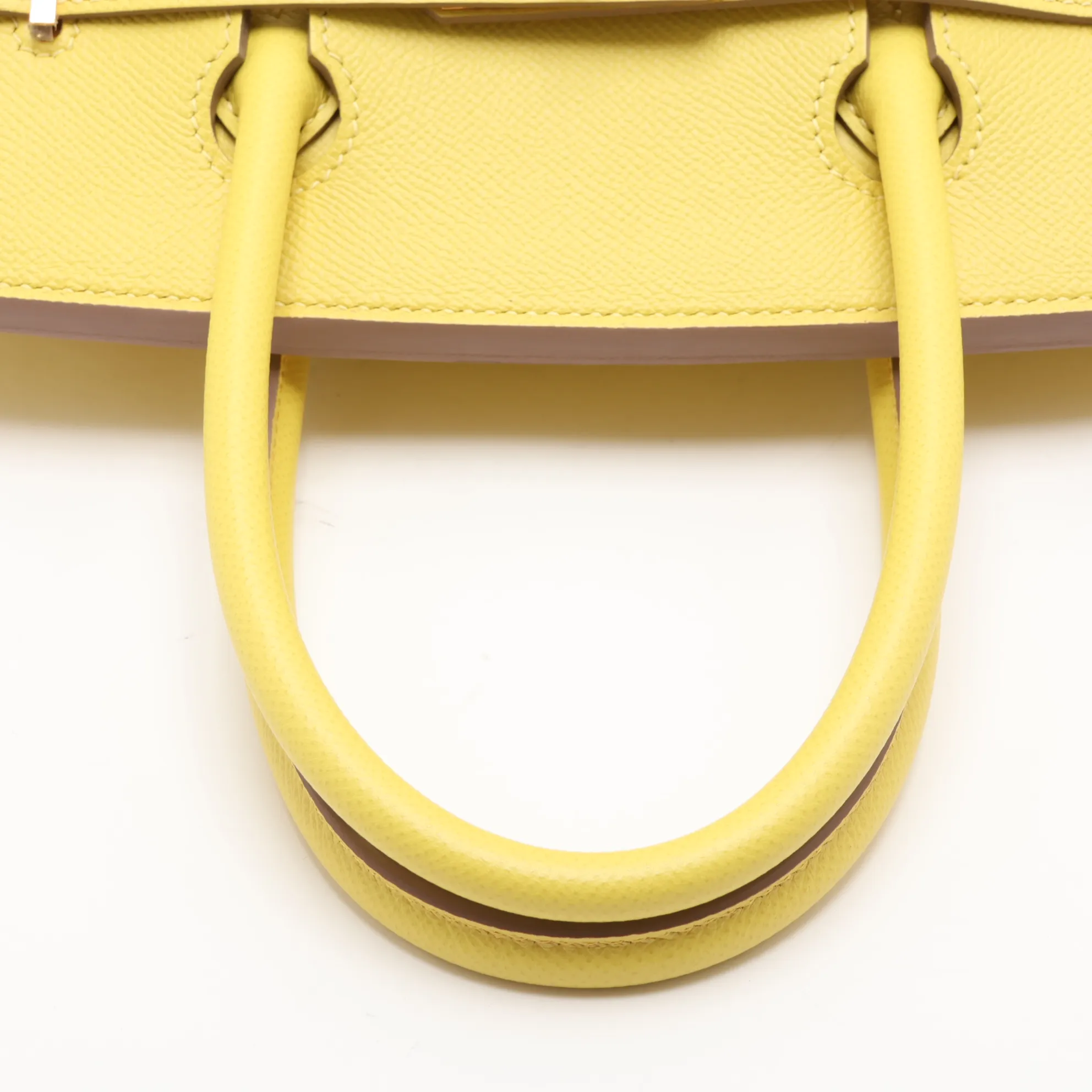 [Individually packaged] Hermes Birkin 30 Letournée Veau Epsom Jaune Citron Gold Hardware D:2019 — view 5
