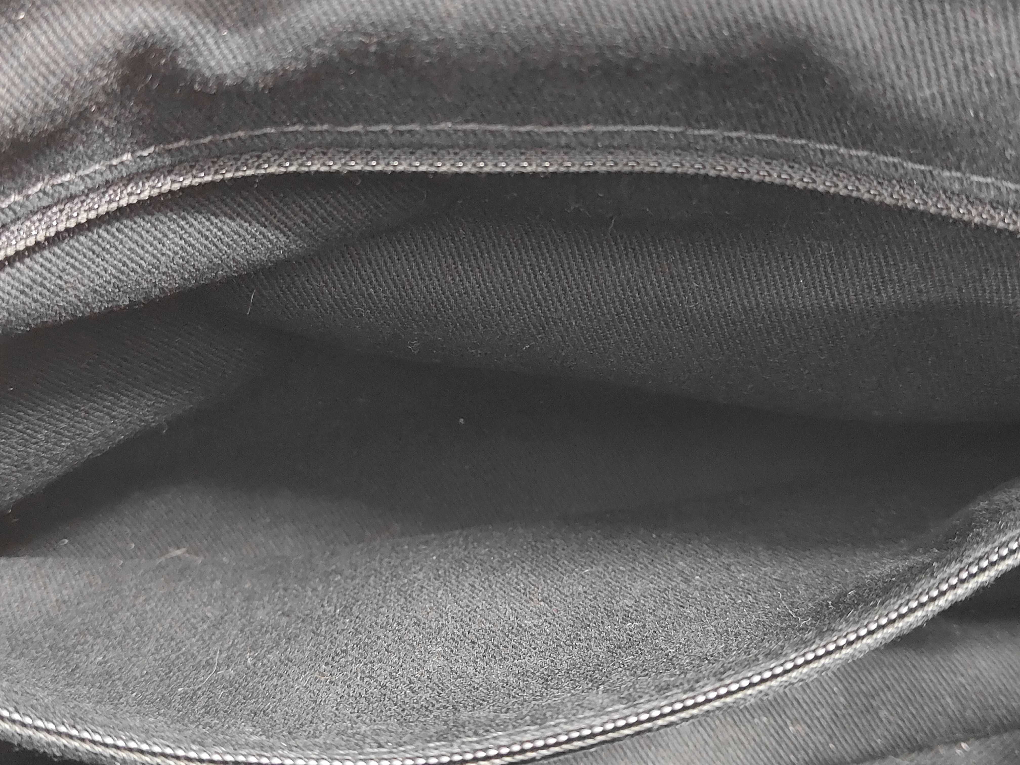 enamel patent chain tote bag — view 12