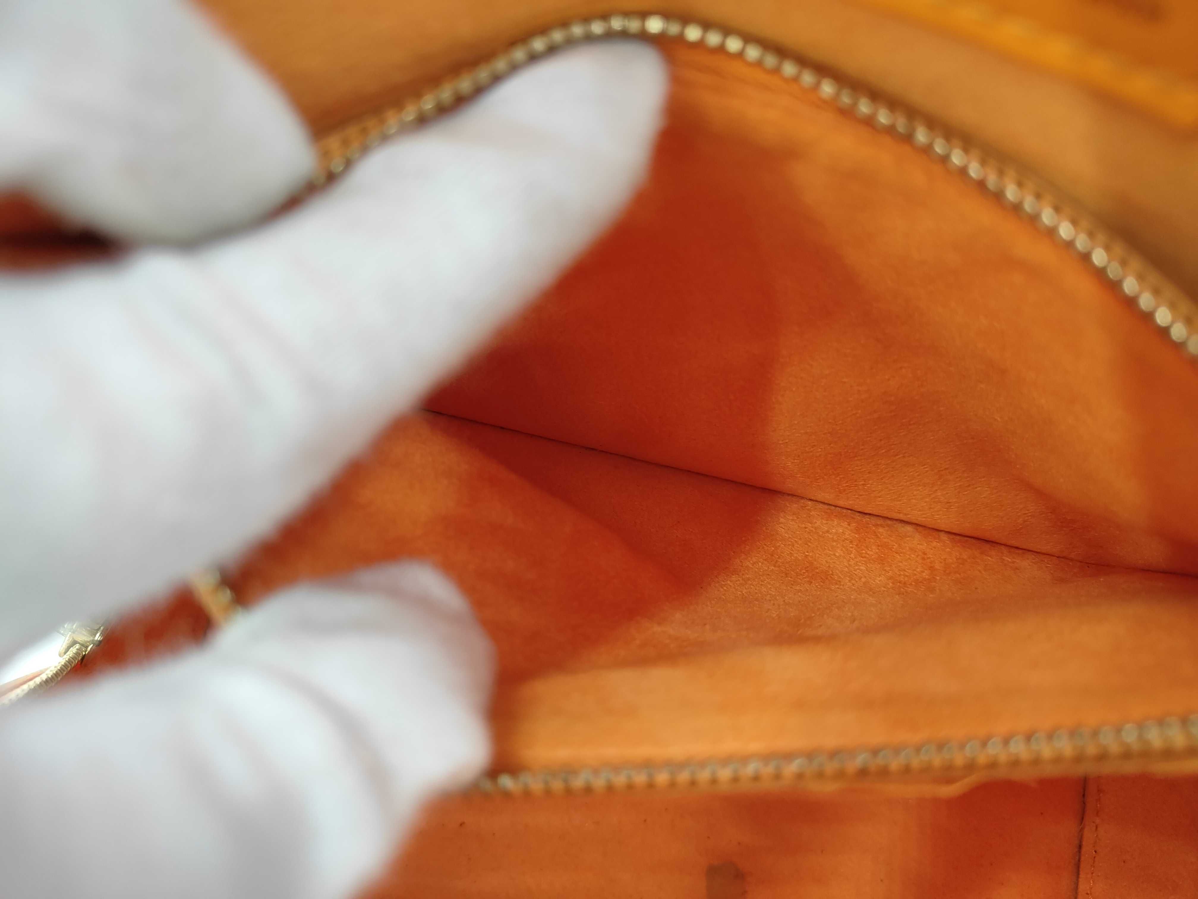 Epi Pont Neuf Orange Handbag — view 11