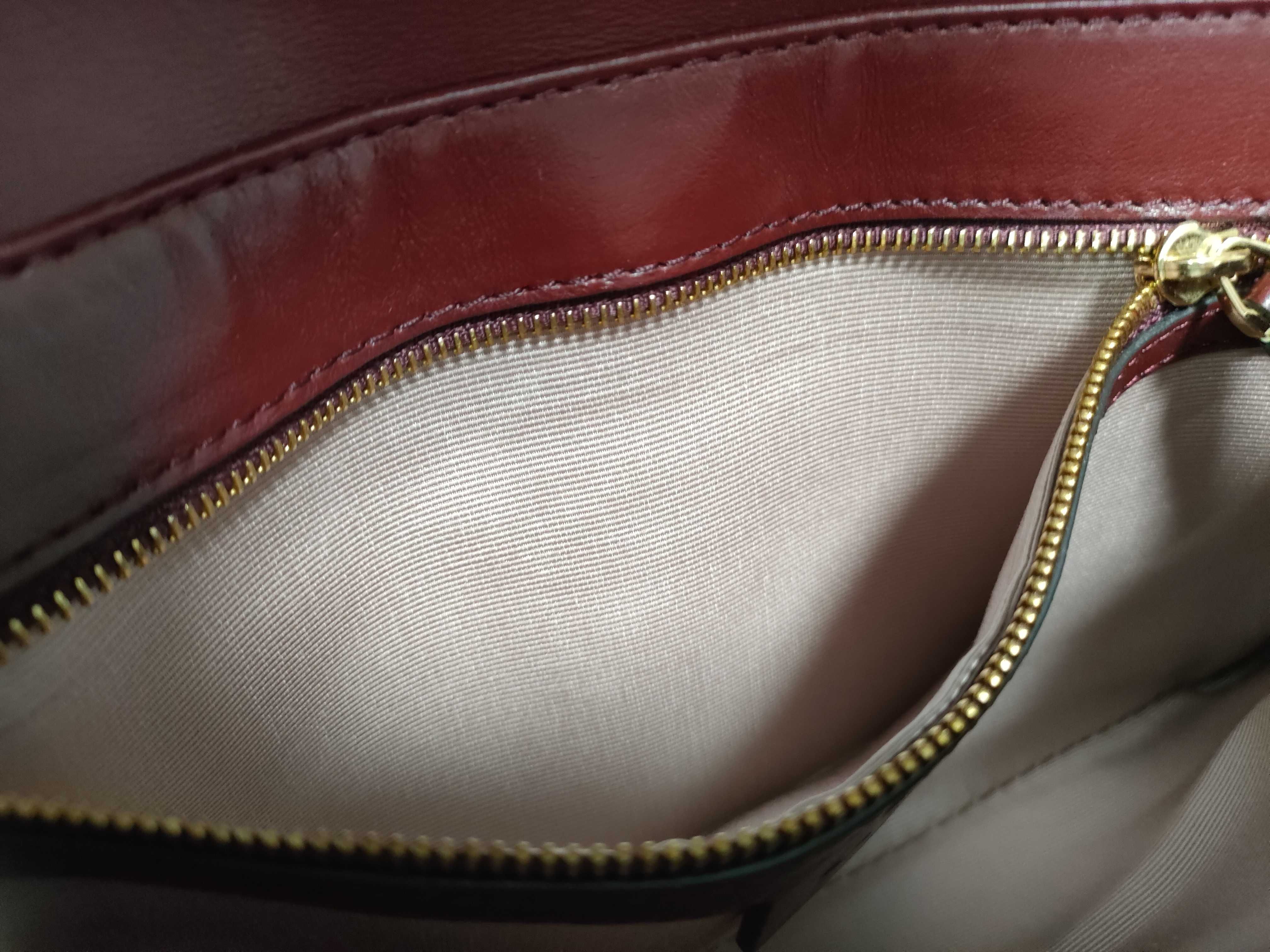 550129 Ally GG Marmont Shoulder Bag Leather Shoulder Bag — view 14