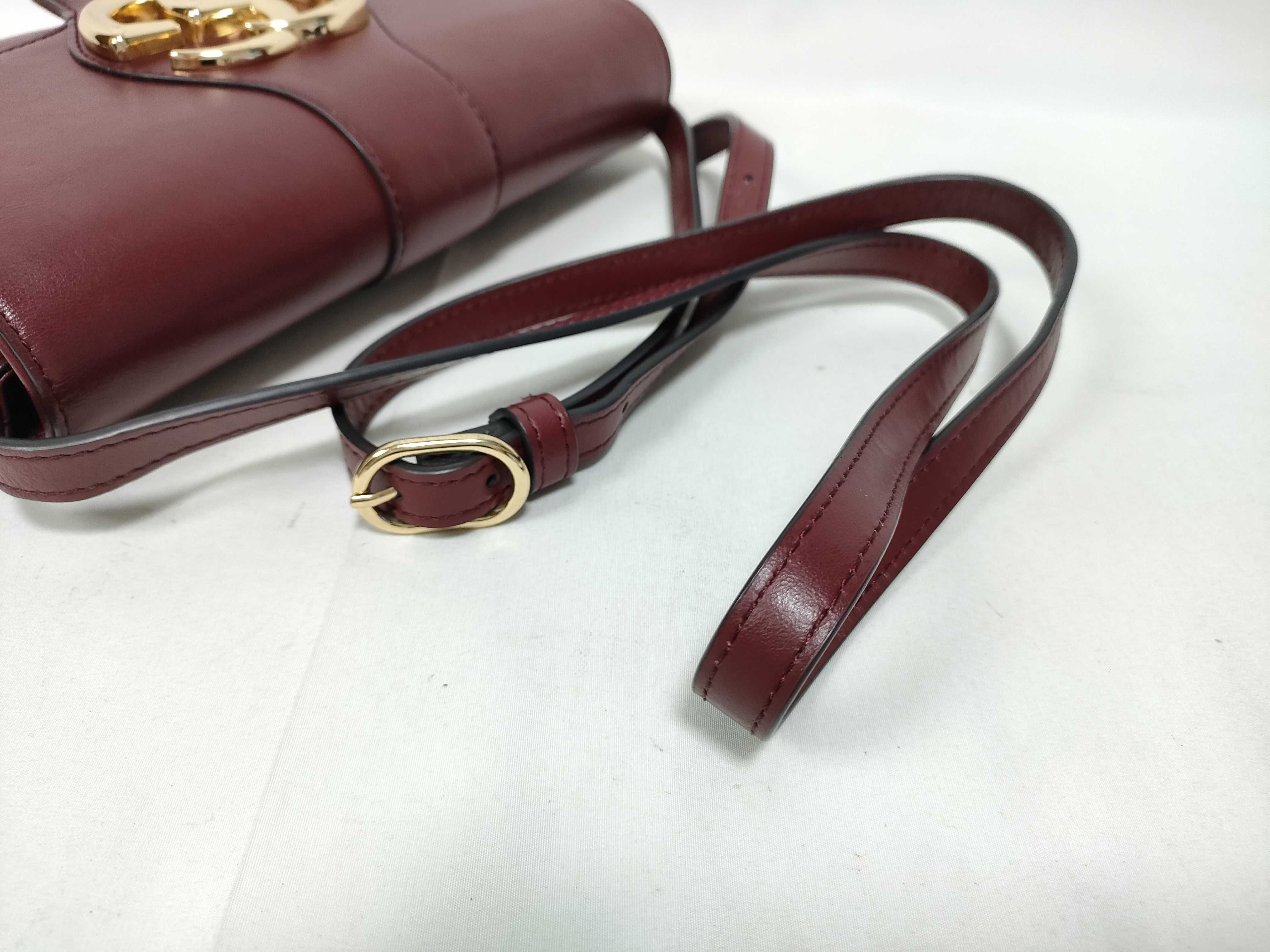 550129 Ally GG Marmont Shoulder Bag Leather Shoulder Bag — view 6