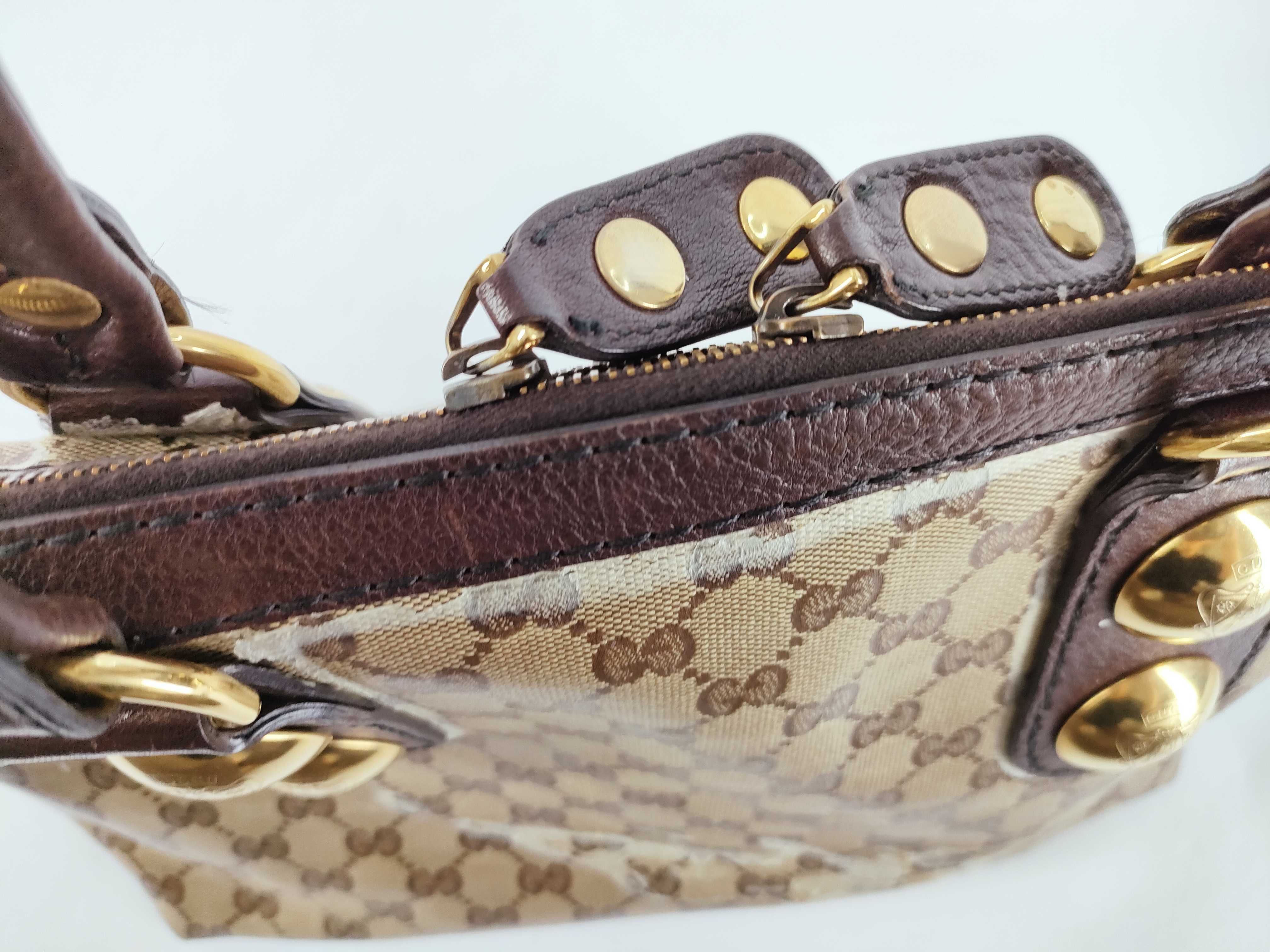 GG Canvas Gucci Hysteria Handbag Tote Bag — view 8