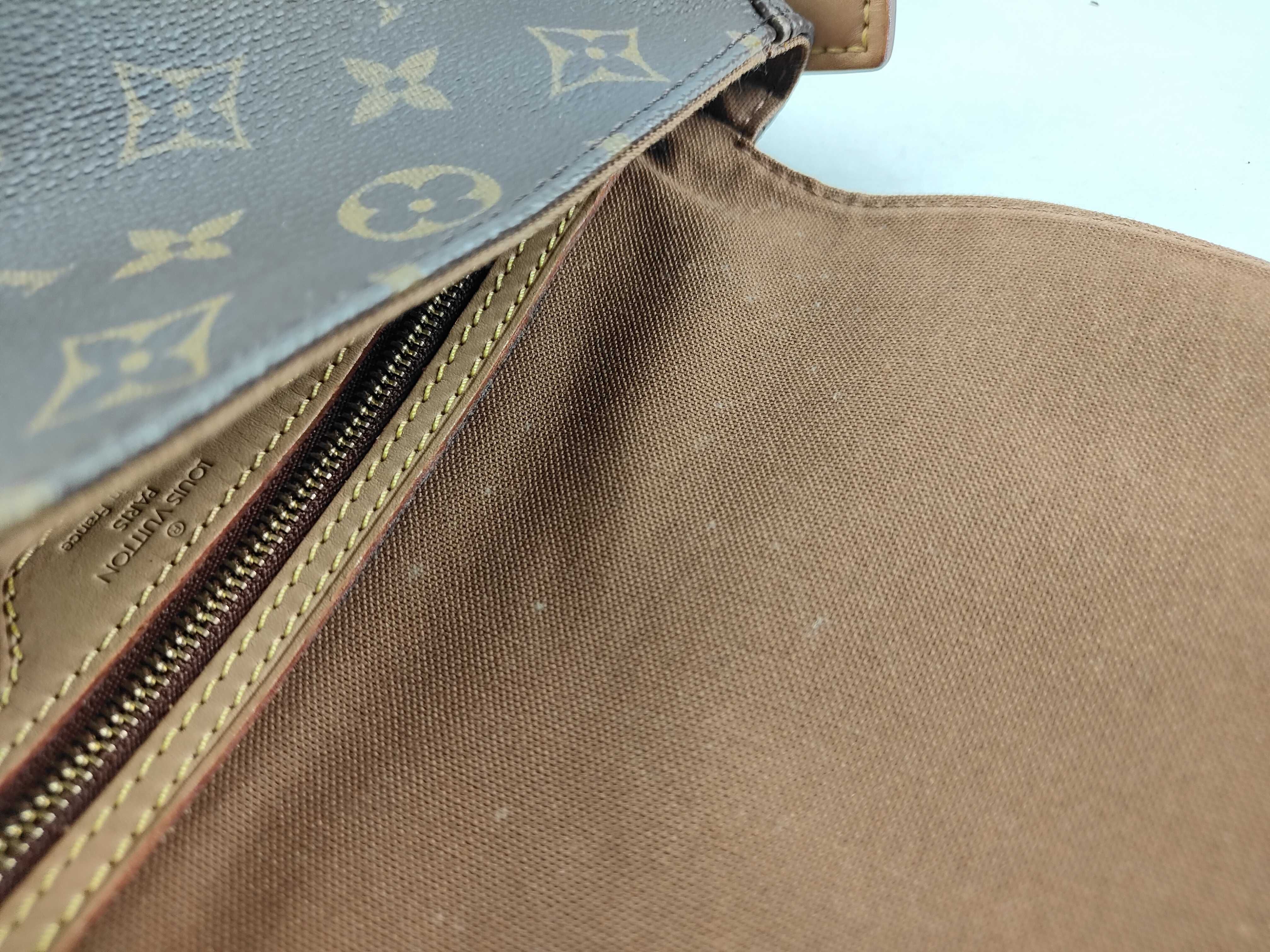 Monogram Louis Vuitton One-Shoulder Mini Looping Handbag — view 12