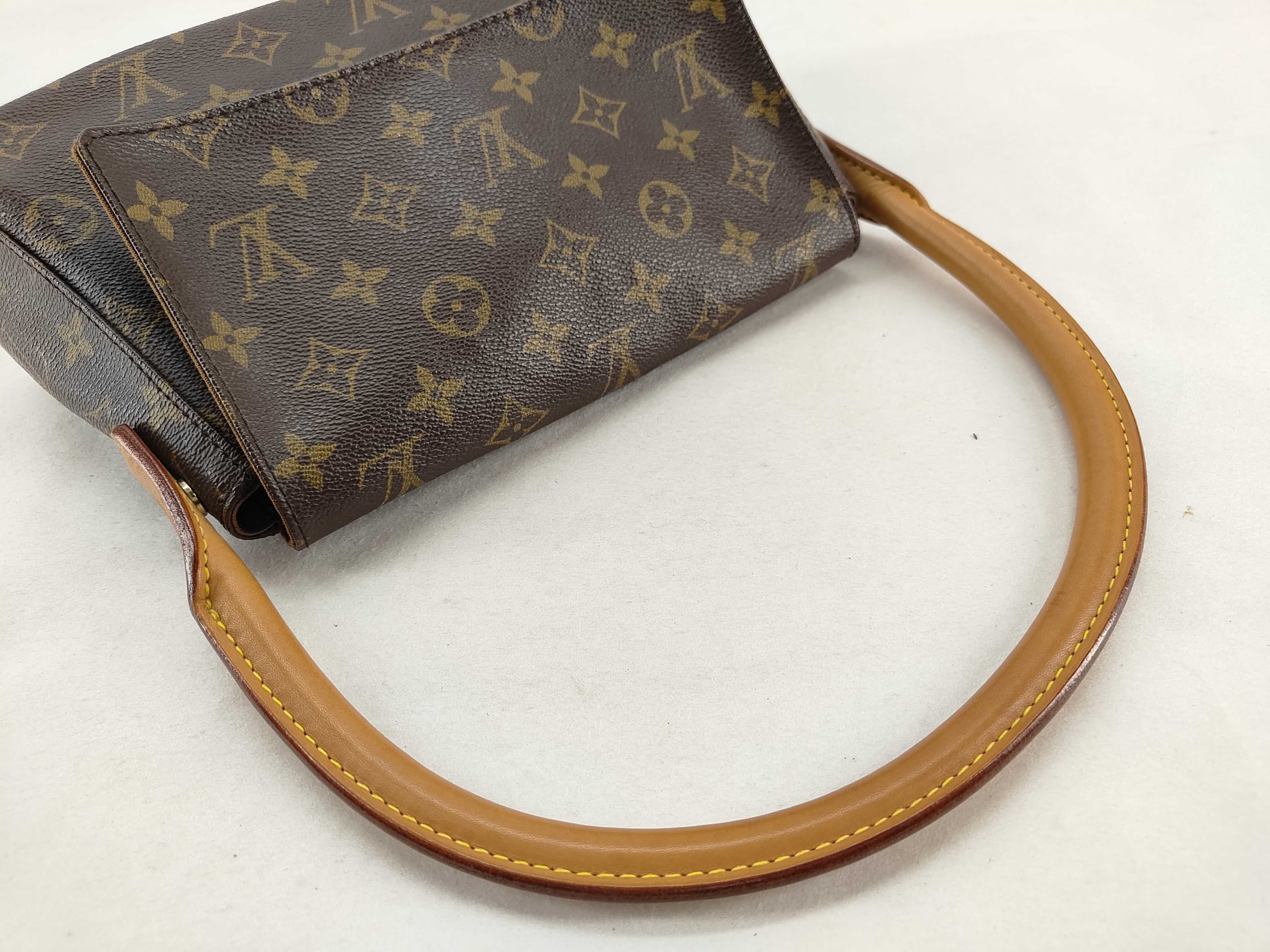 Monogram Louis Vuitton One-Shoulder Mini Looping Handbag — view 4
