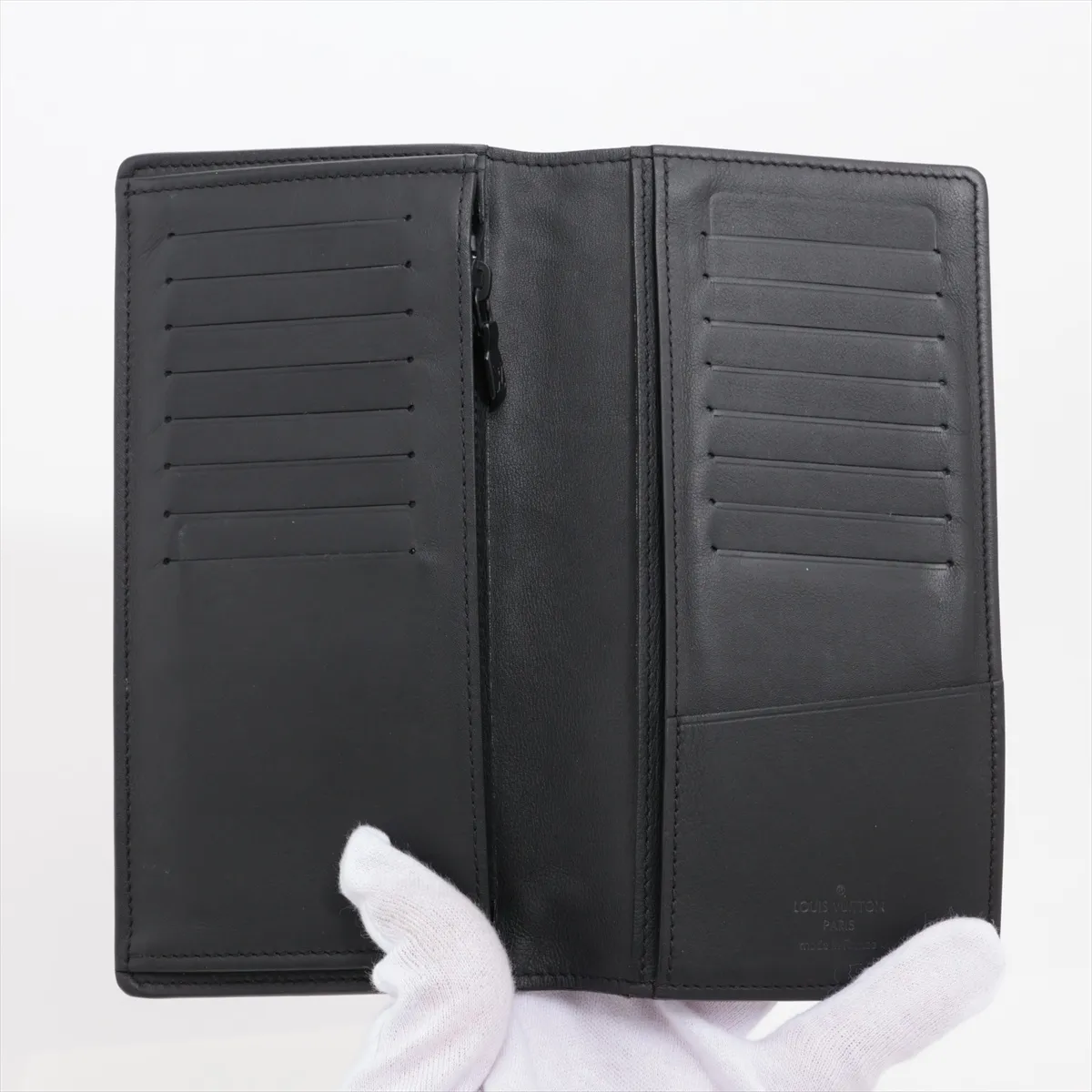 Monogram Shadow Portefeuille Brazza M62900 Noir Wallet (RFID detected) — view 3
