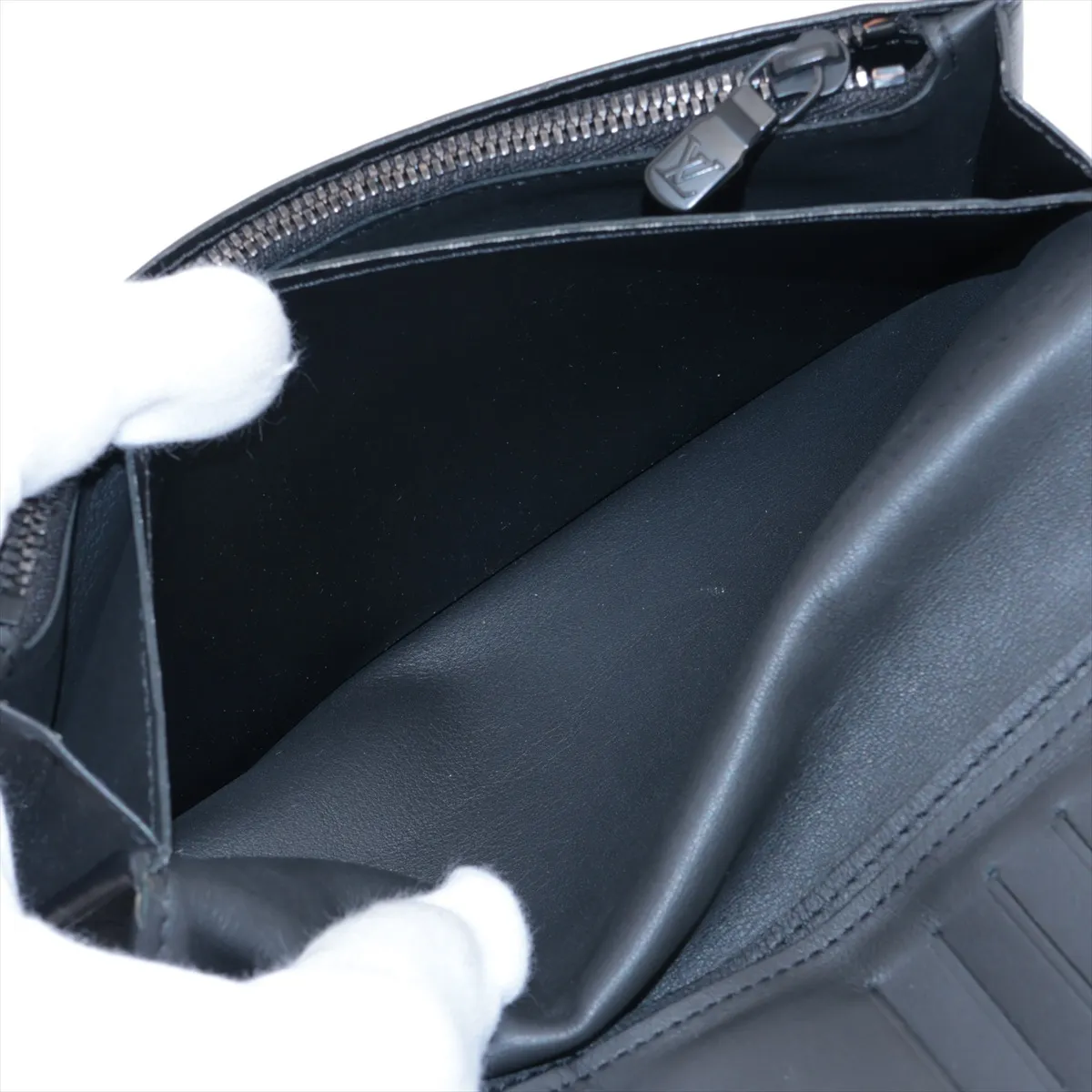 Monogram Shadow Portefeuille Brazza M62900 Noir Wallet (RFID detected) — view 6