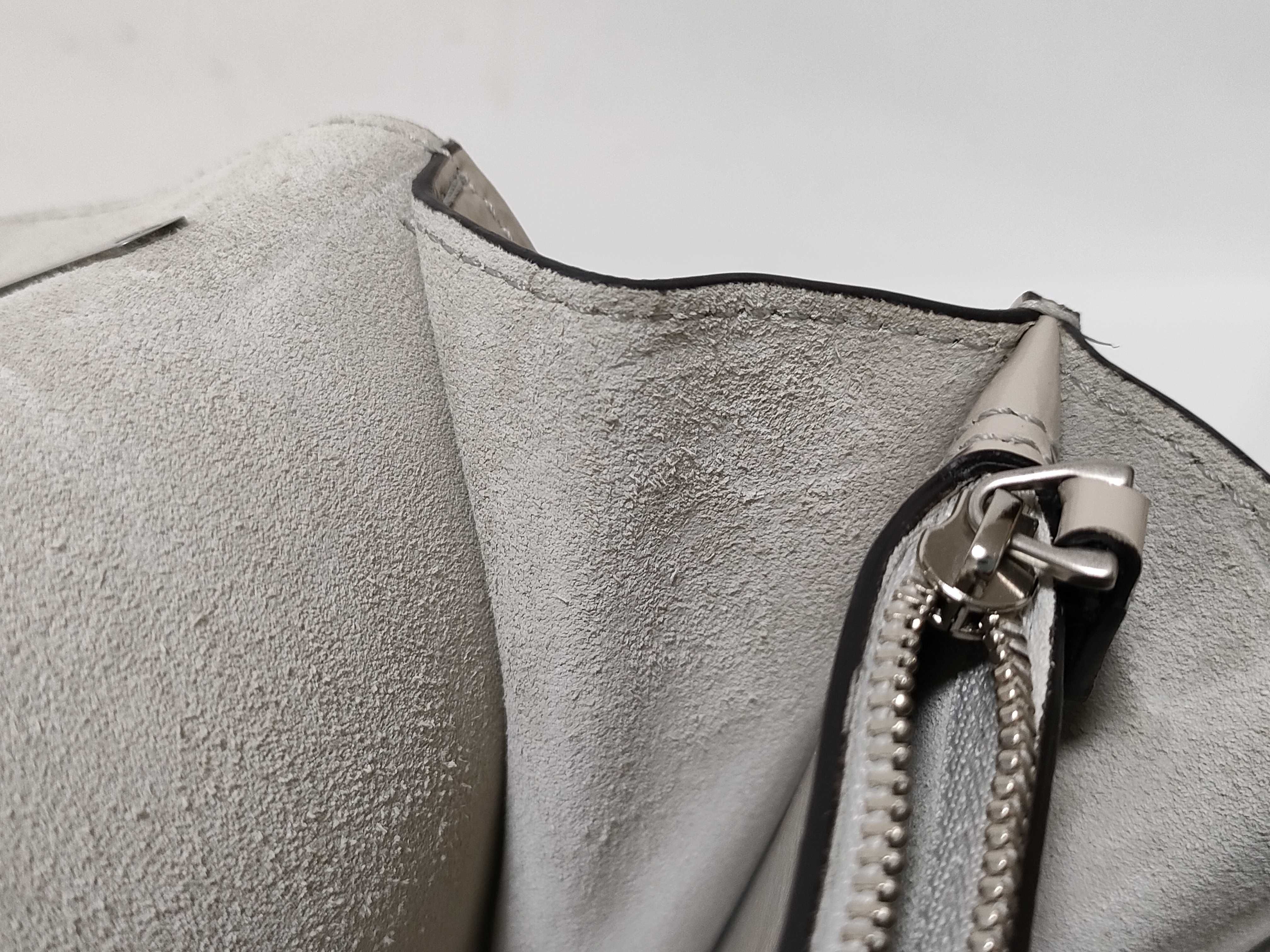 Dionysus Suede x Leather Chain Shoulder Bag, Beige, 400249 (Shoulder Bag) — view 12
