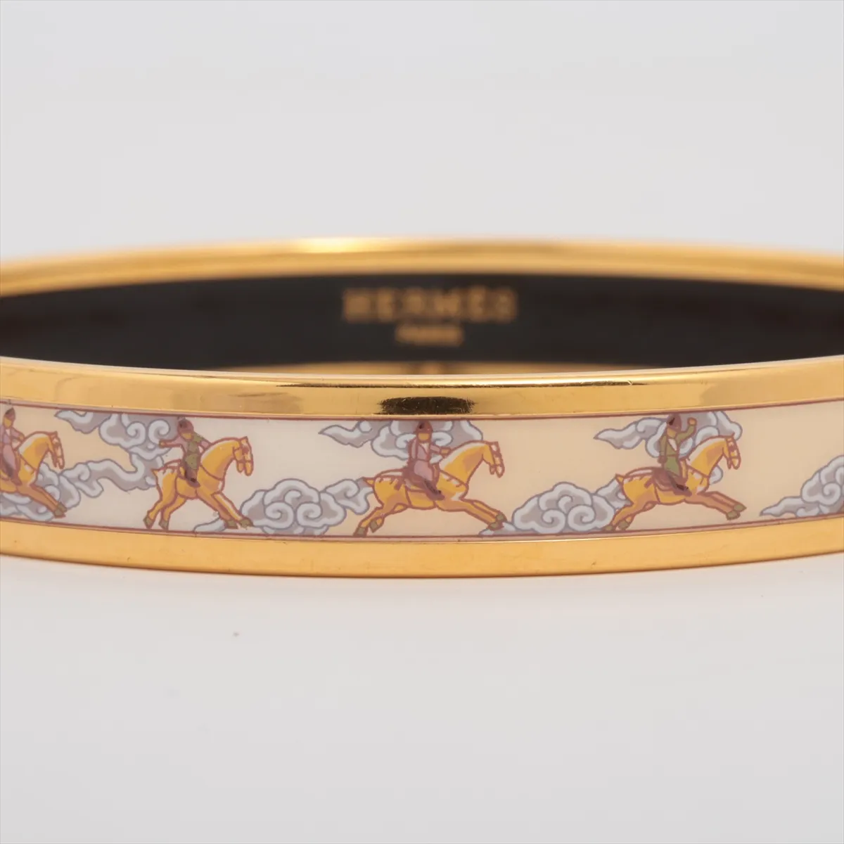Email Bangle GM GP x Enamel Cream — view 3