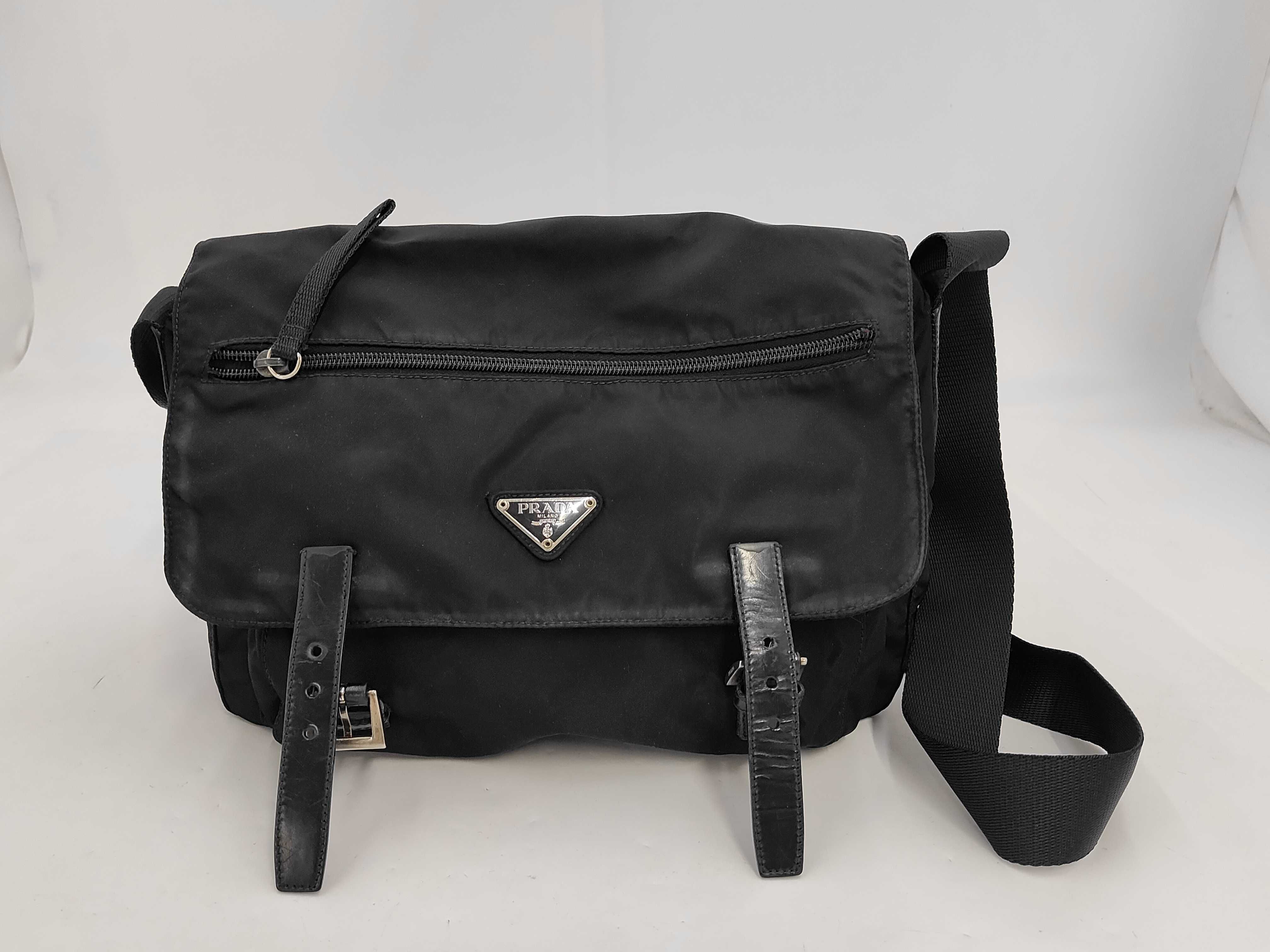 Shoulder Bag Nylon Black Shoulder Bag