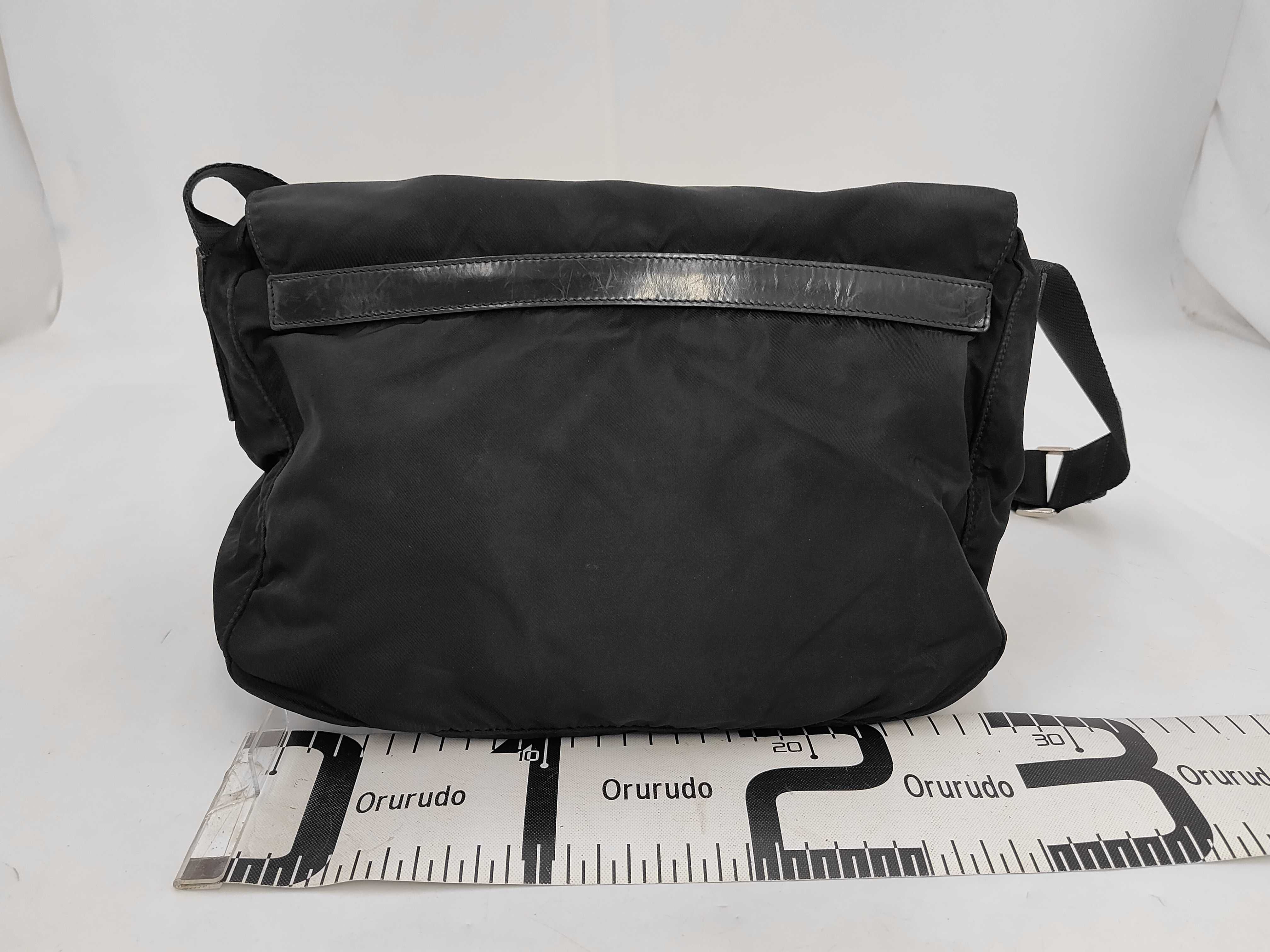 Shoulder Bag Nylon Black Shoulder Bag — view 2