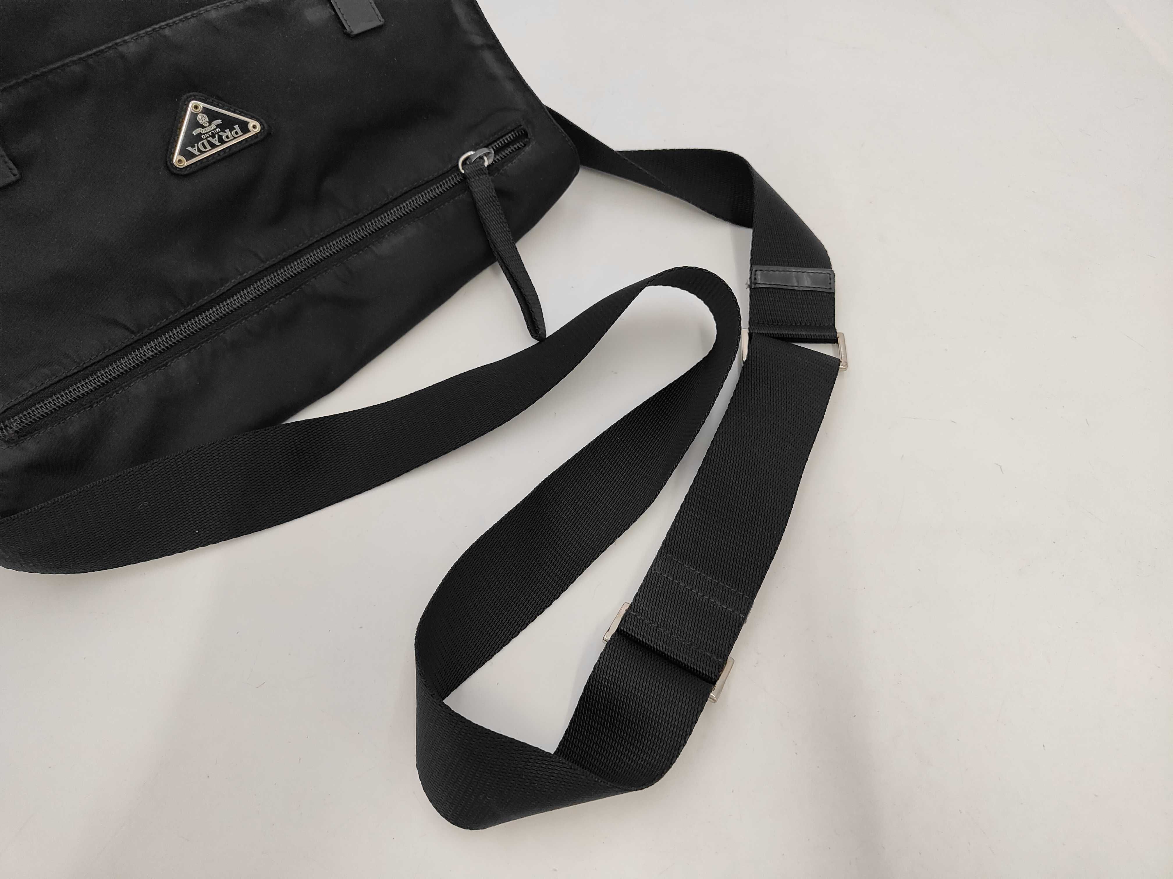Shoulder Bag Nylon Black Shoulder Bag — view 5