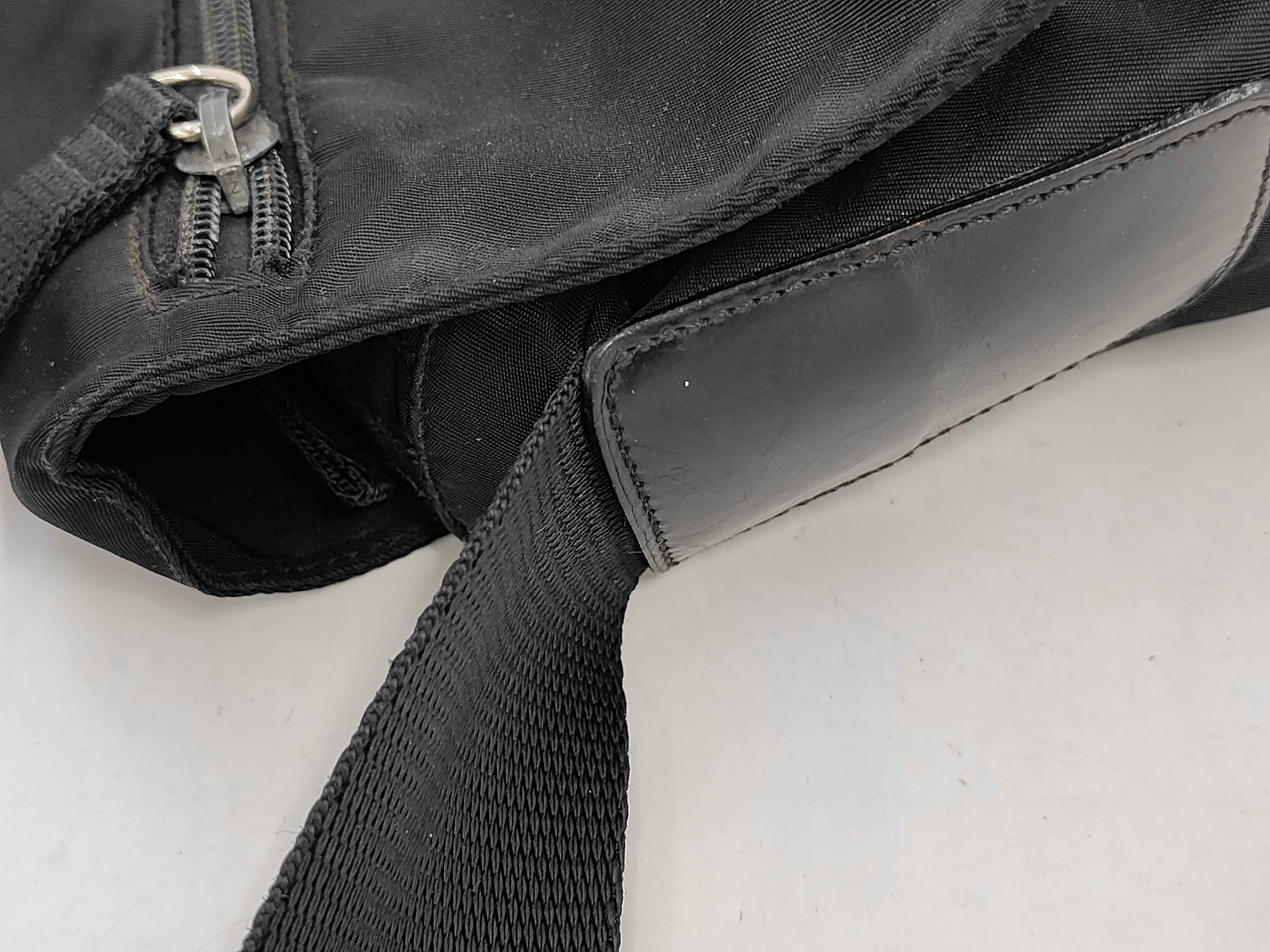 Shoulder Bag Nylon Black Shoulder Bag — view 7
