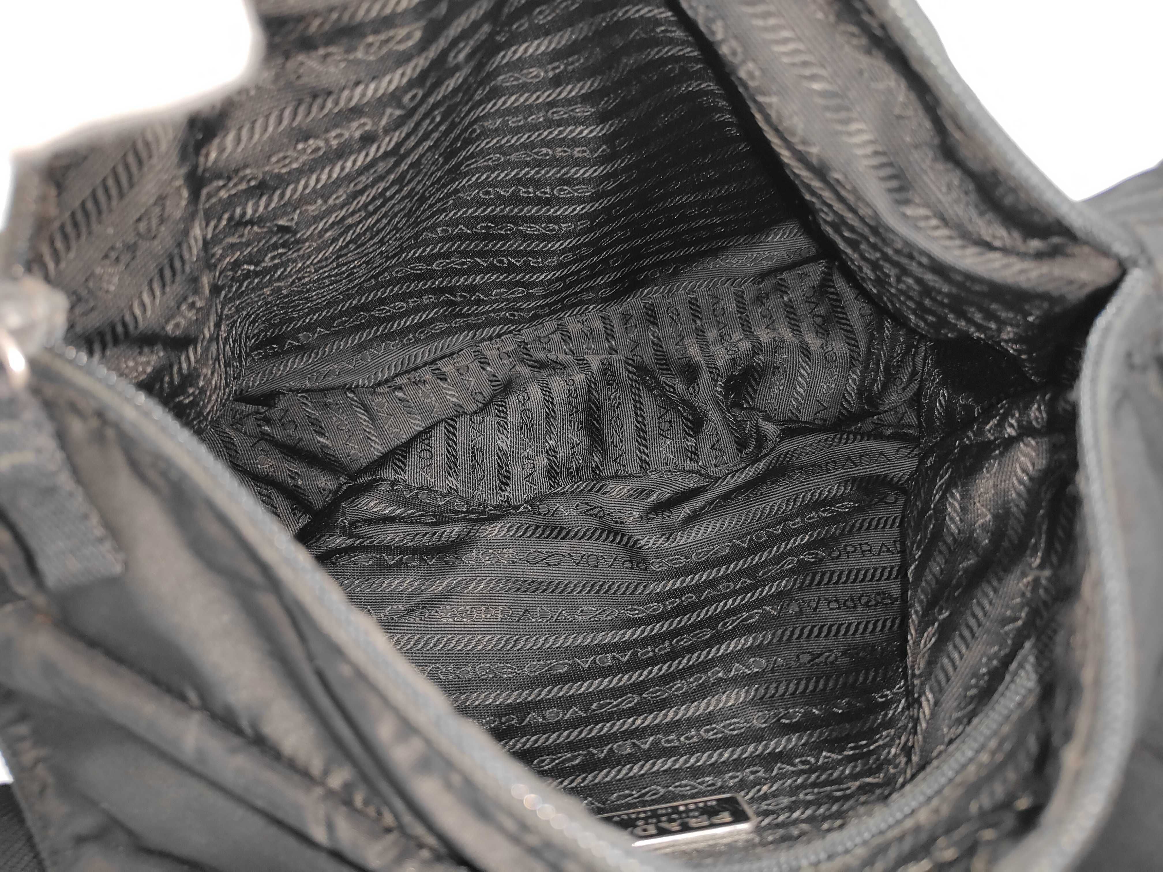 Shoulder Bag Nylon Black Shoulder Bag — view 9