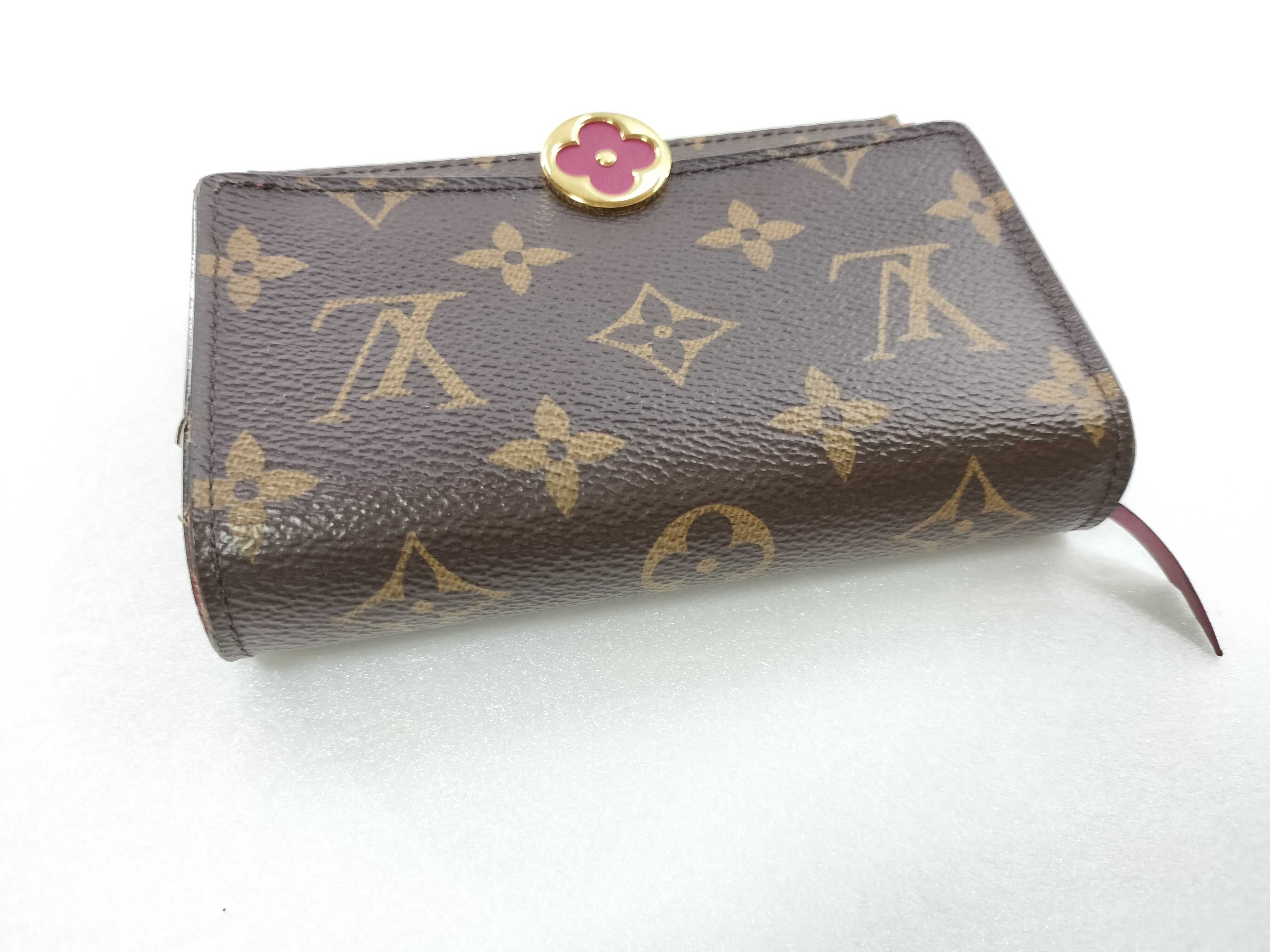 Monogram Flower Compact Wallet — view 6