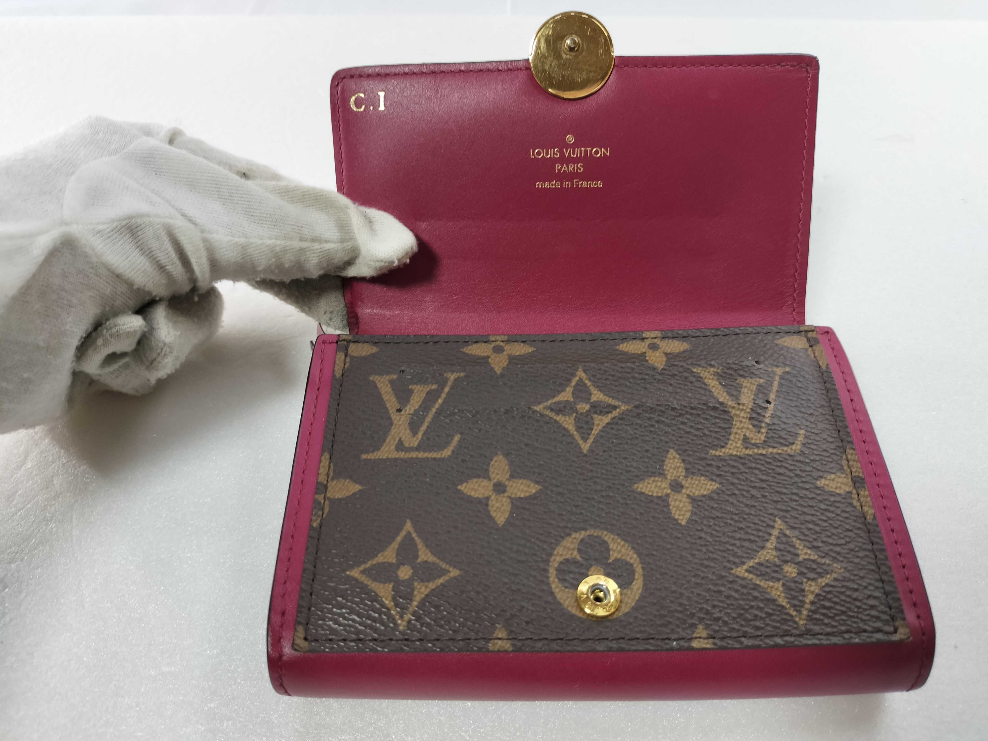 Monogram Flower Compact Wallet — view 7