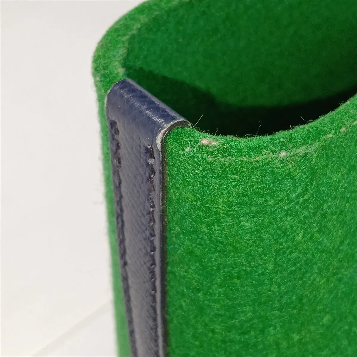 Maxi Box Cabas 30 Felt x Veau Epsom Vert Moyen x Blue Indigo Silver Hardware X: 2016 — view 9