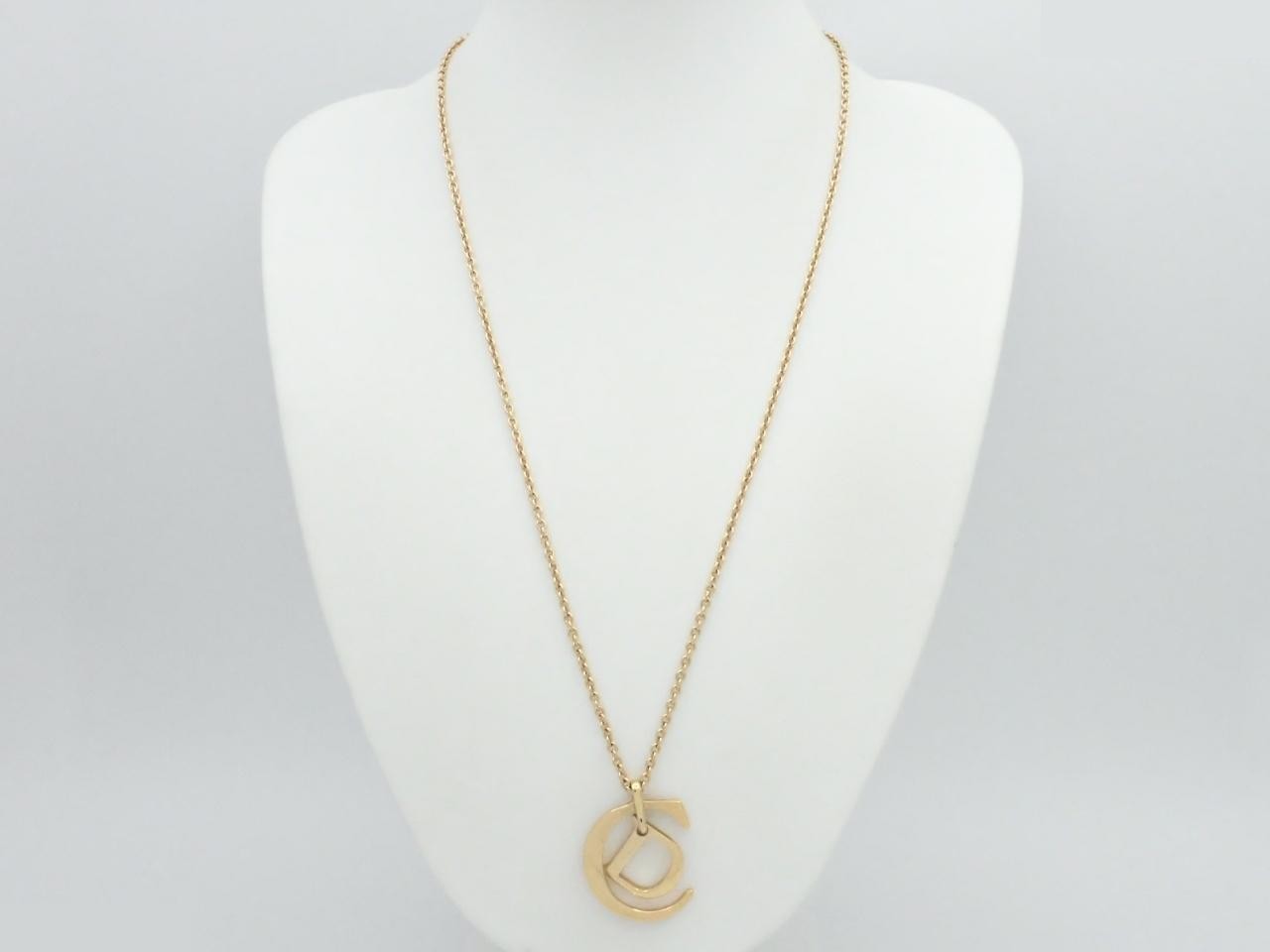 Logo necklace, chain approximately 54cm — view 3