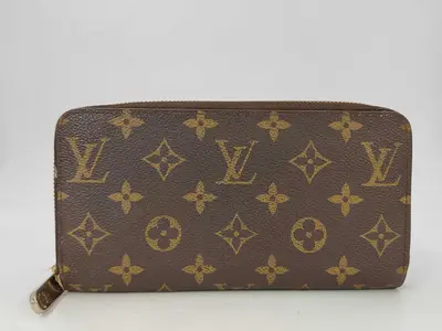 Monogram Louis Vuitton Monogram Zippy Wallet GI1165 Wallet